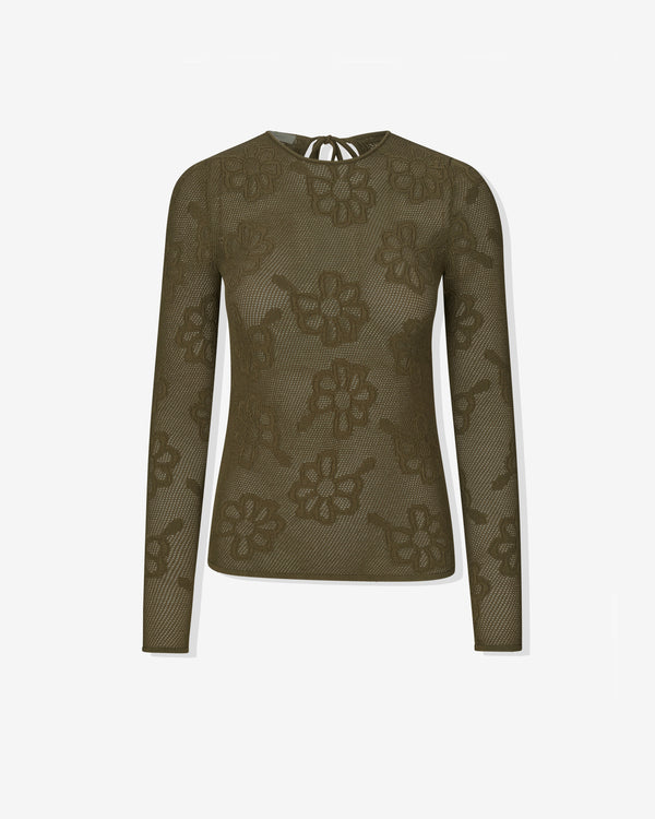 Cecilie Bahnsen - Women
s Olani Top - (Olive)