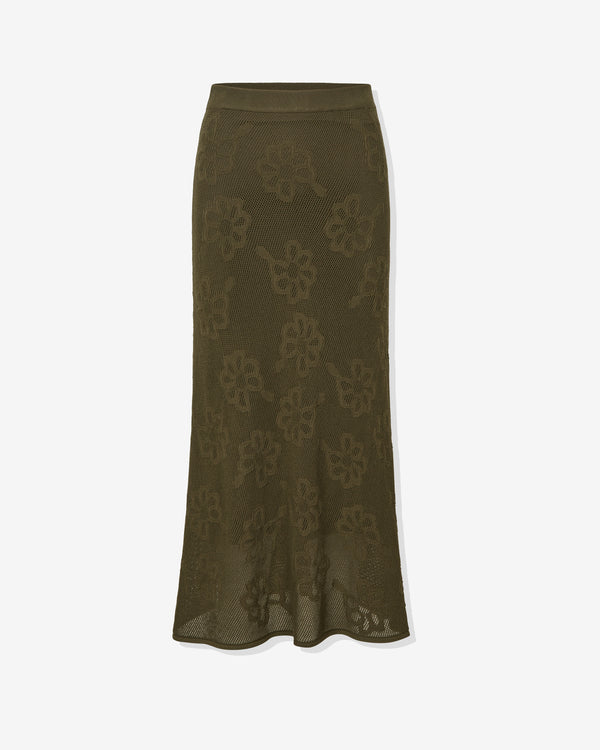 Cecilie Bahnsen - Women
s Orchid Skirt - (Olive)