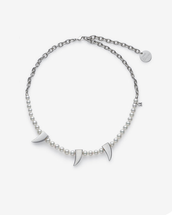 Comme des Garçons - Mikimoto Fang Necklace