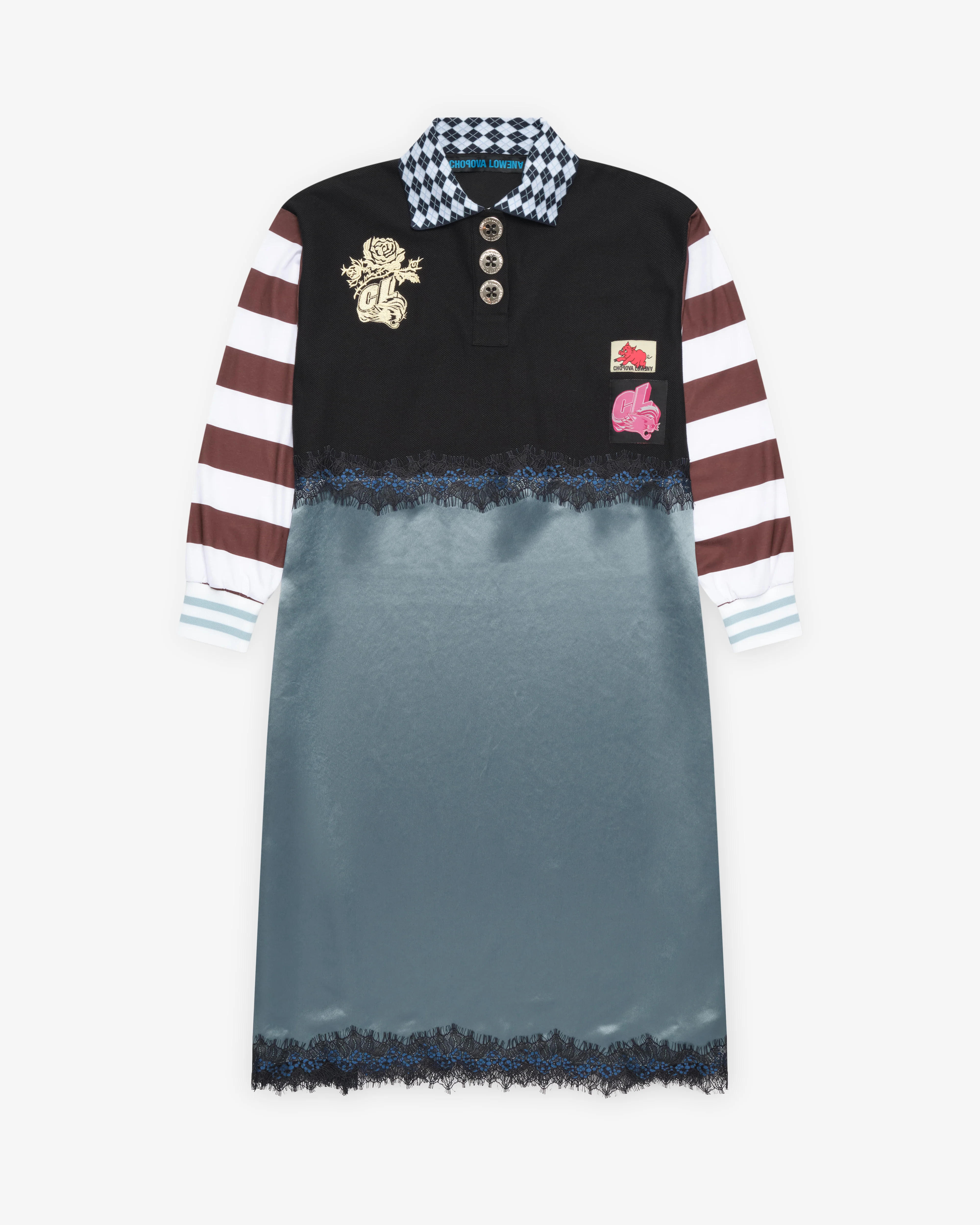 Chopova Lowena - Women's Polo Dress - (Black)