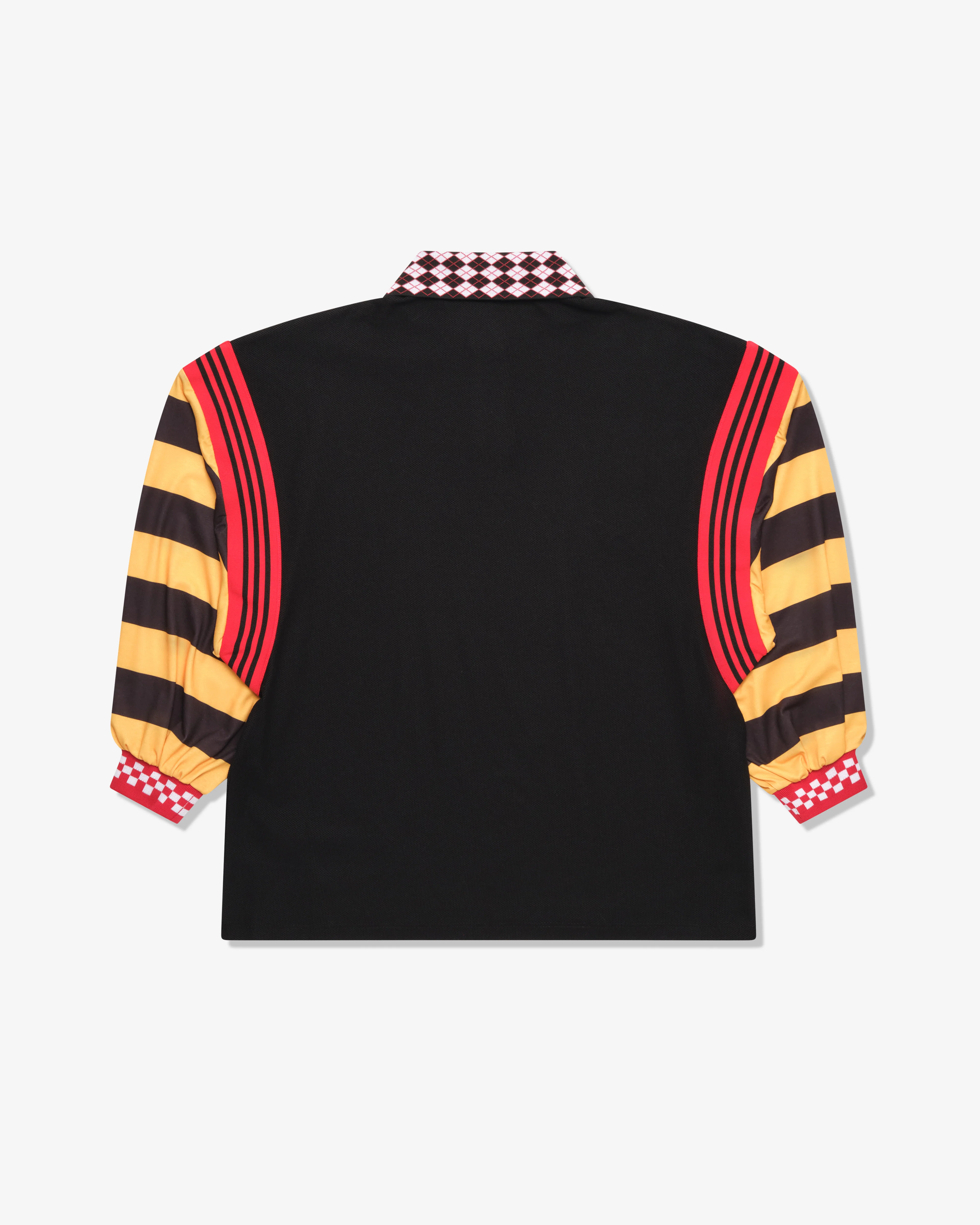 Chopova Lowena - Women's Polo Top - (Black/Multi)