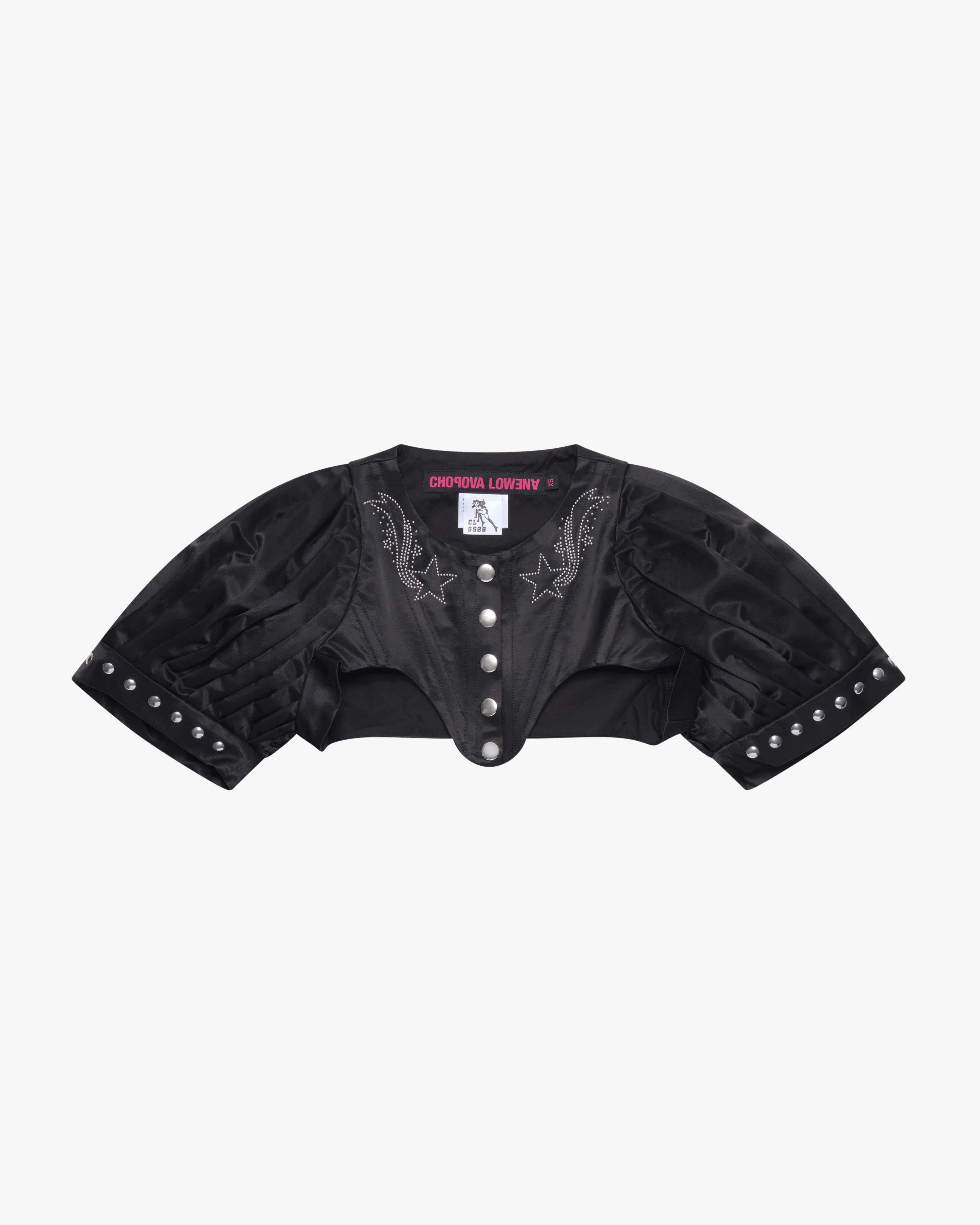 Chopova Lowena - Women's Stingray Shrug - (Black)