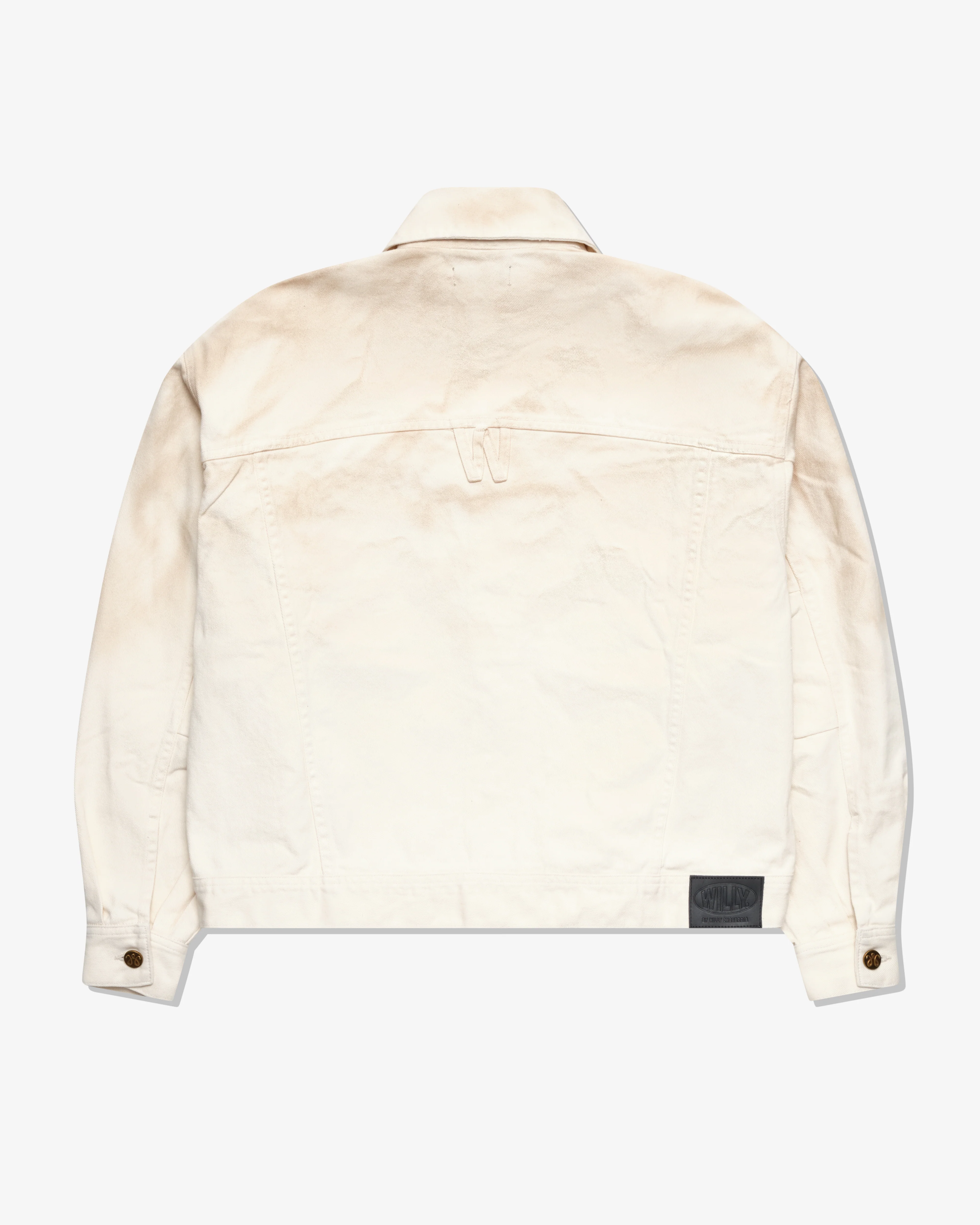 Willy Chavarria - Men's Chachi Denim Trucker Jacket - (Masa)