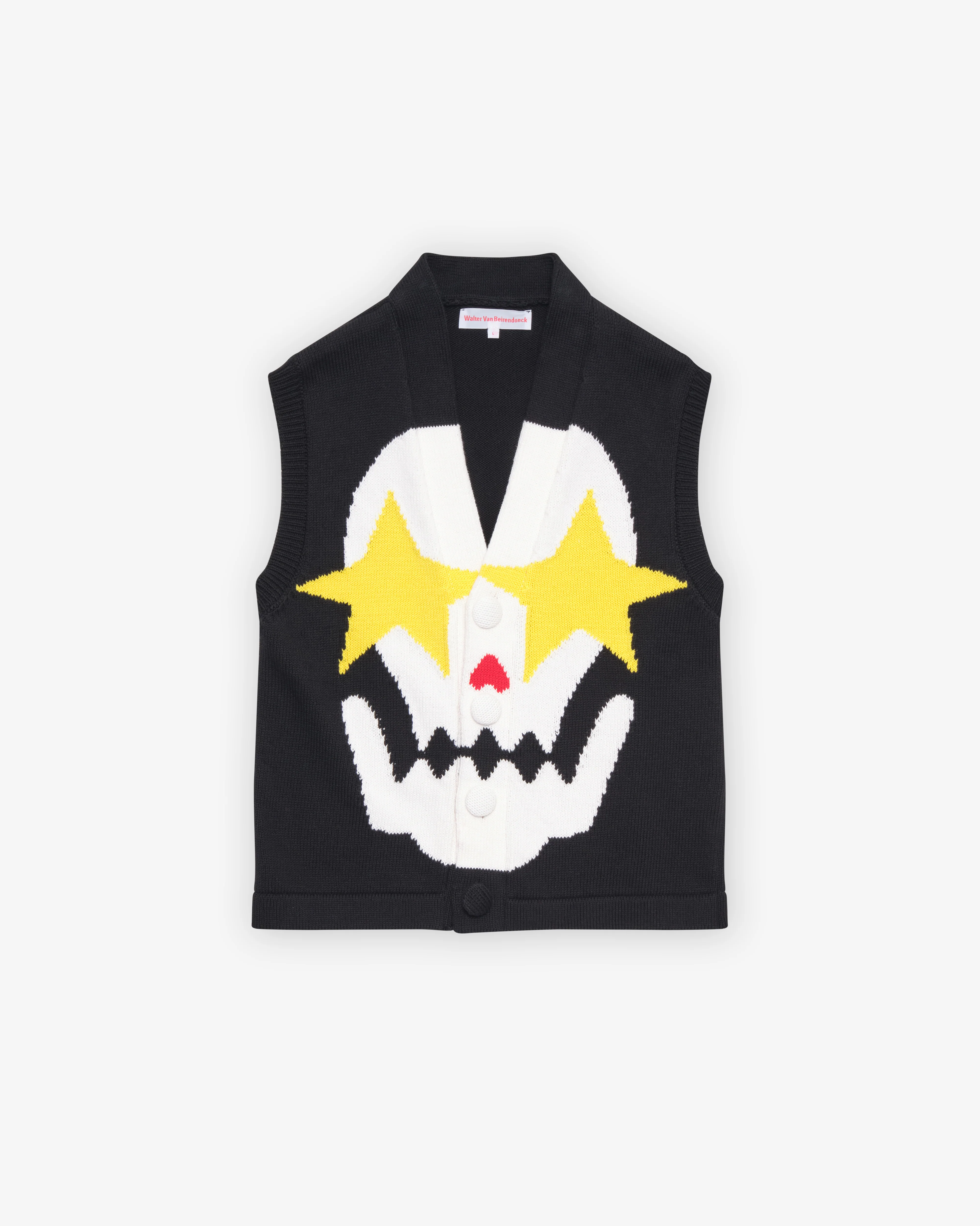 Walter Van Beirendonck - Men's Starry Eyes Vest - (Black)