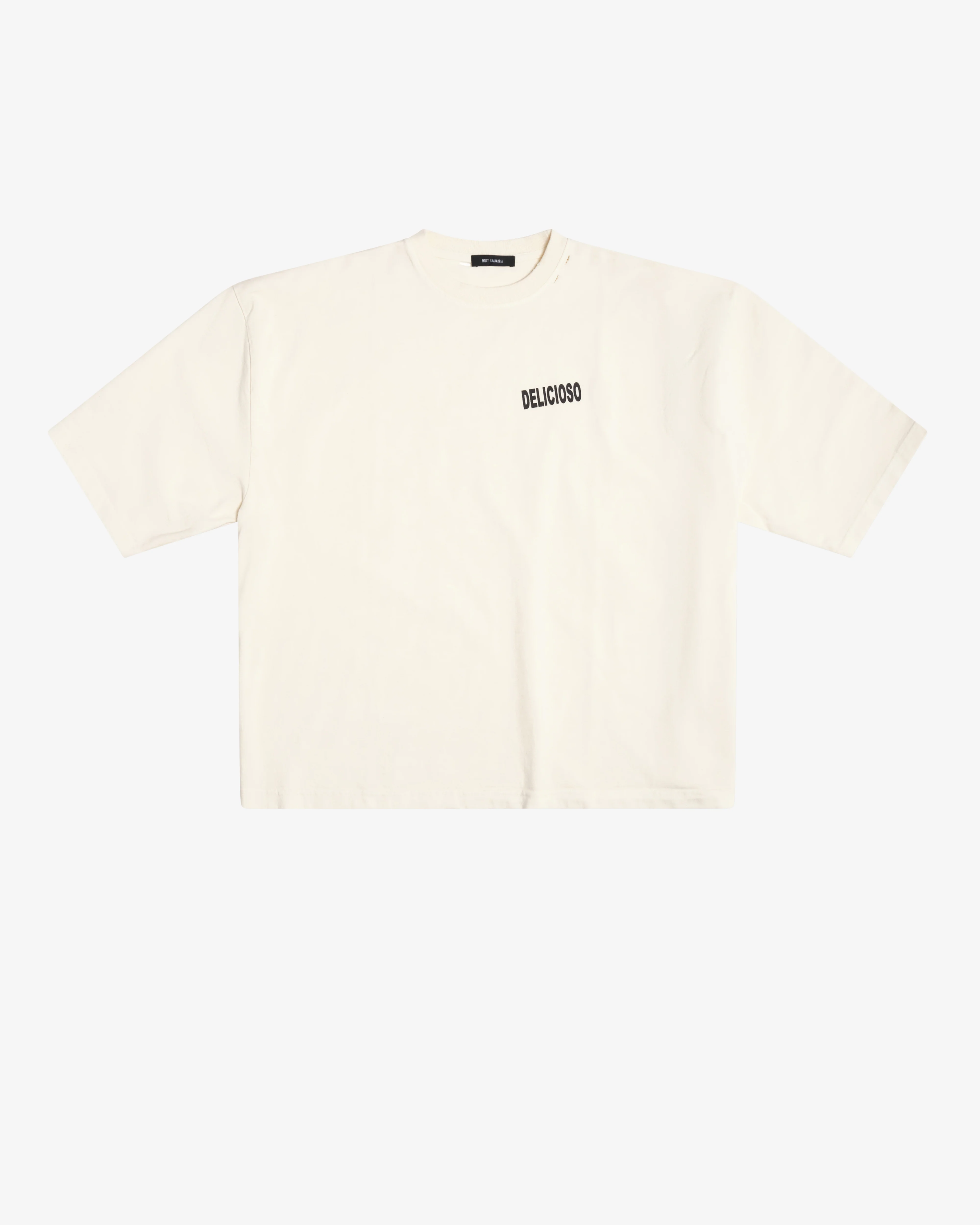 Willy Chavarria - Men's Willy's Taco Shop Buffalo Tee - (Masa)