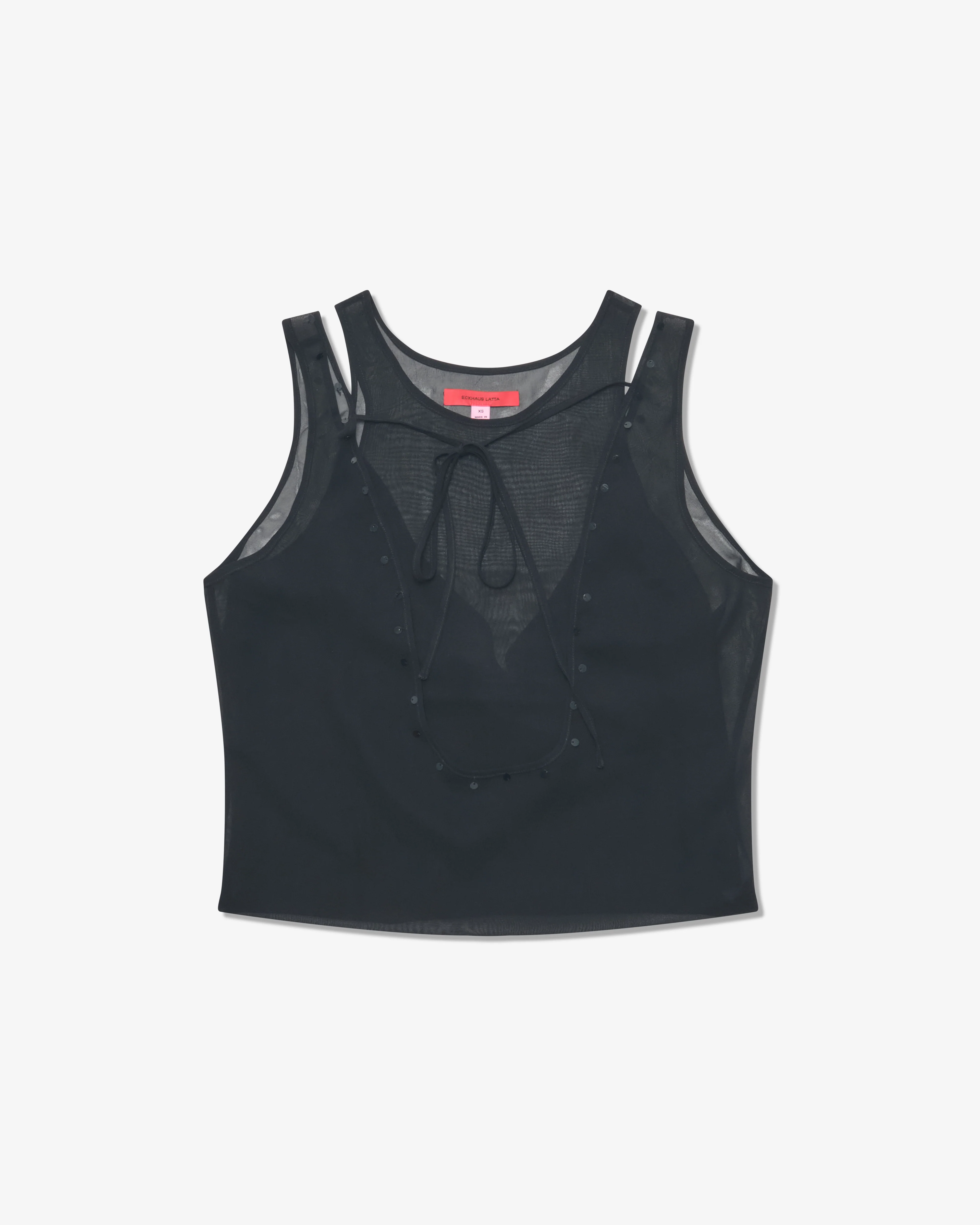 Eckhaus Latta - Women's Petal Blouse - (Ink)