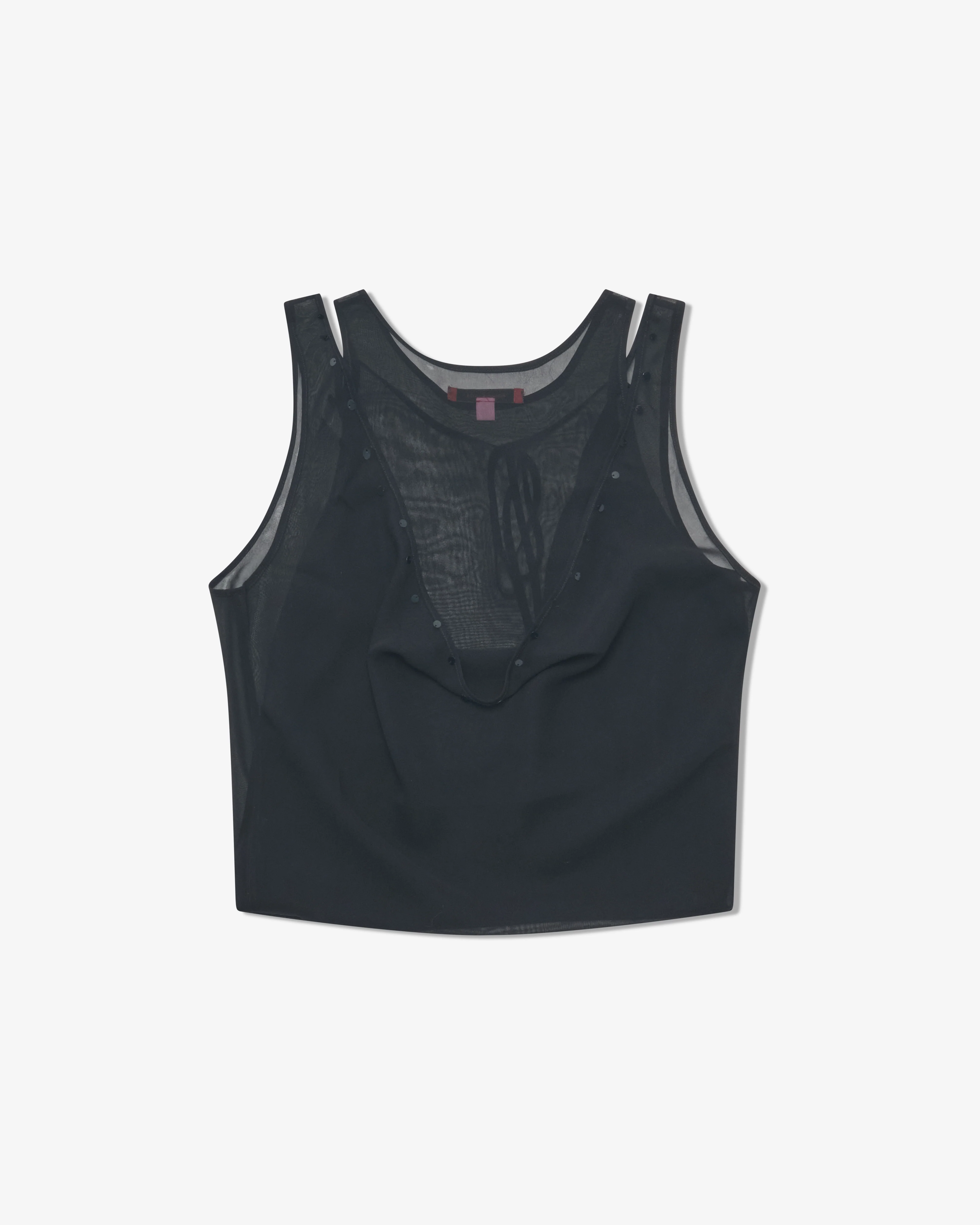 Eckhaus Latta - Women's Petal Blouse - (Ink)