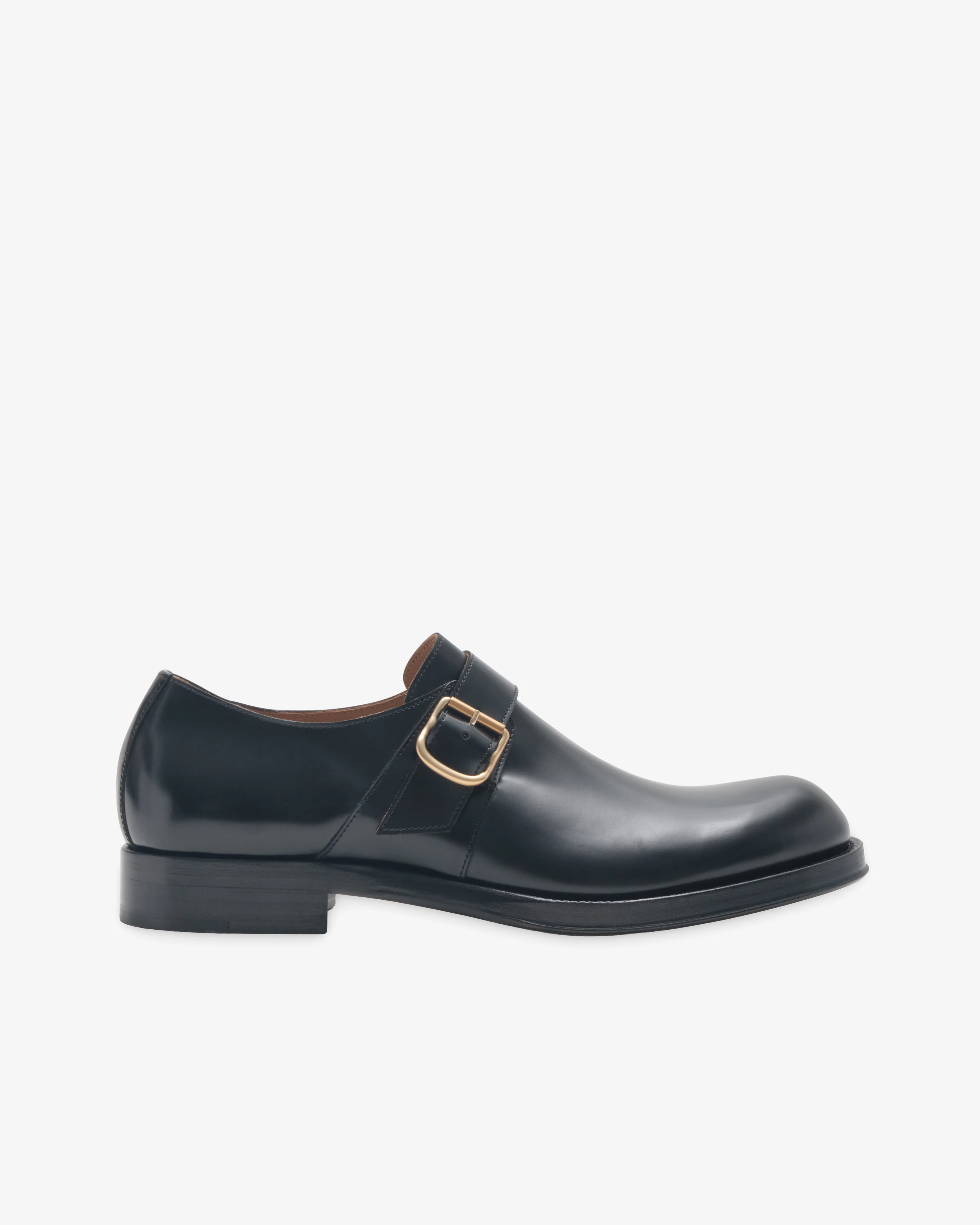 Dries Van Noten - Men's Buckle-Detail Shoes - (Black)