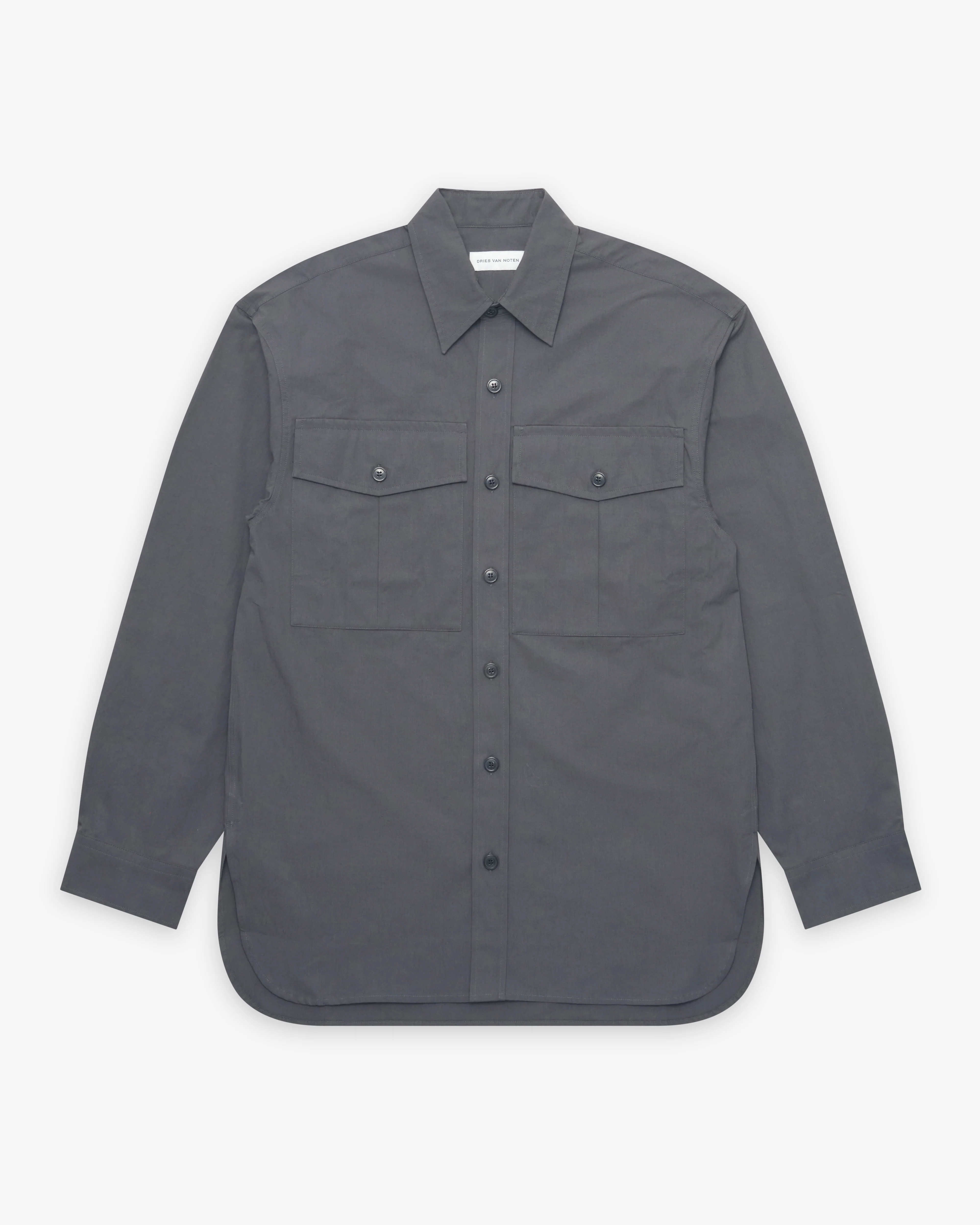 Dries Van Noten - Men's Calendo Shirt - (Dark Grey)