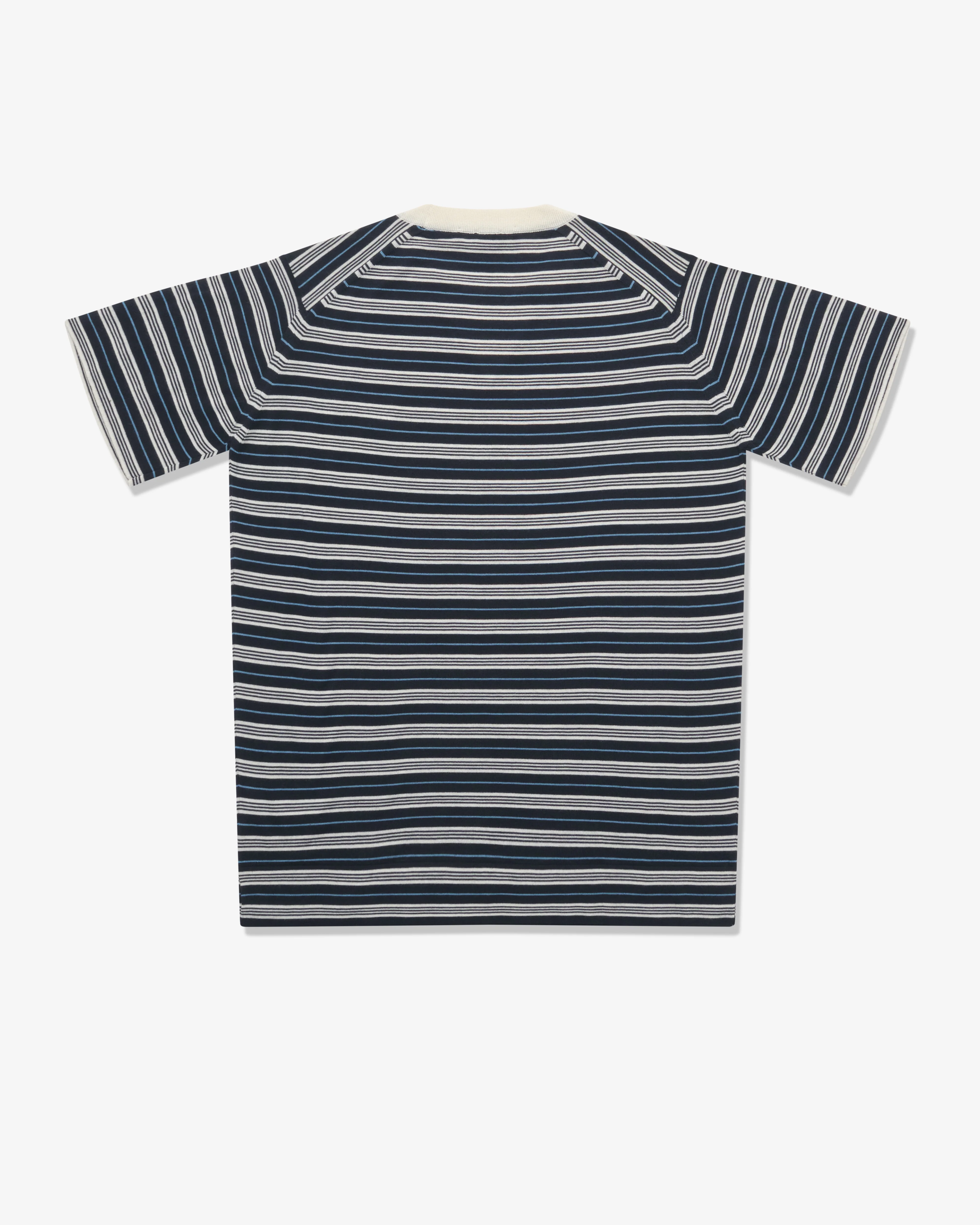 Wales Bonner - Men's Song Tee - (Navy/Ivory)