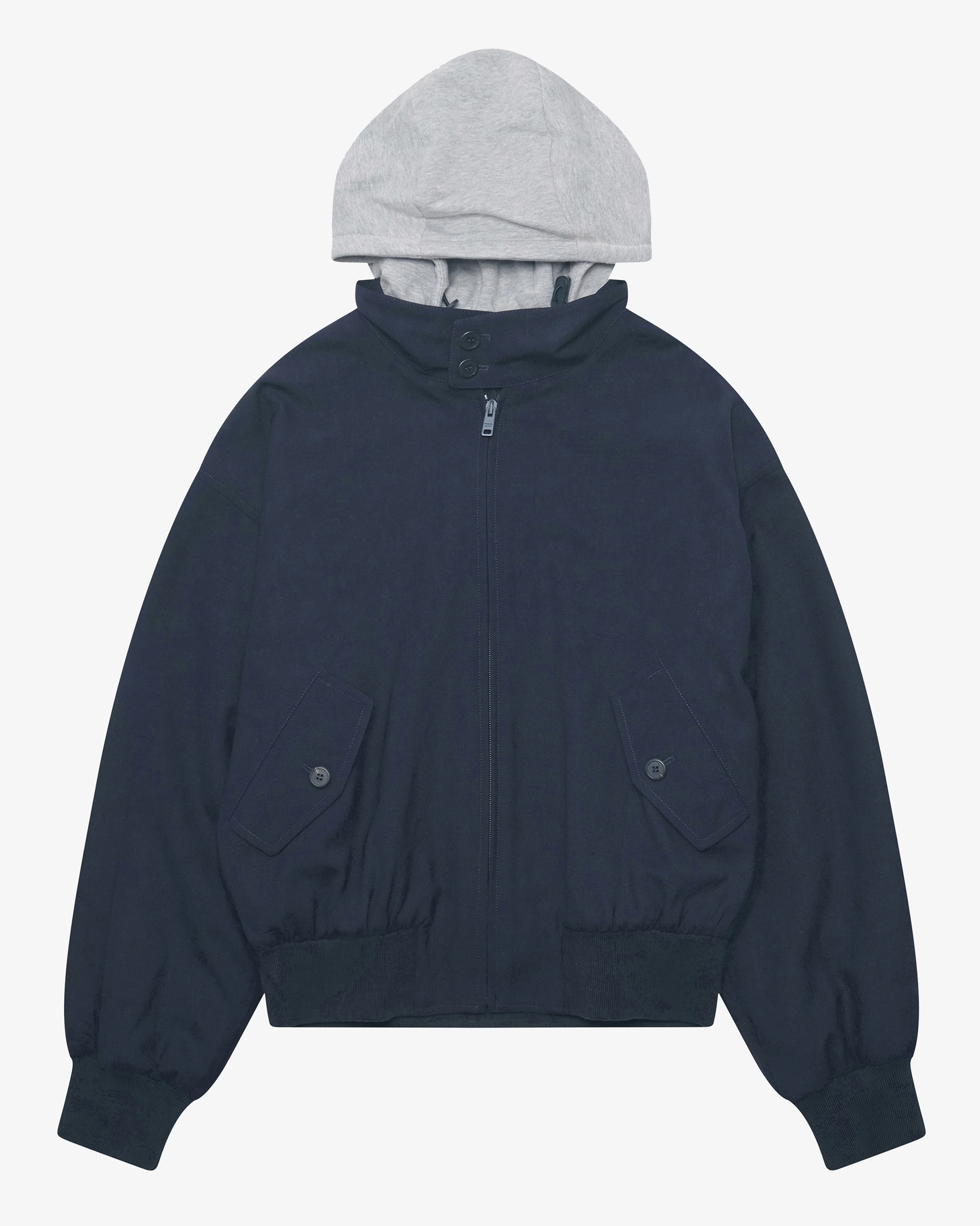 Prada - Men's Hooded Wool Jacket - (Navy)