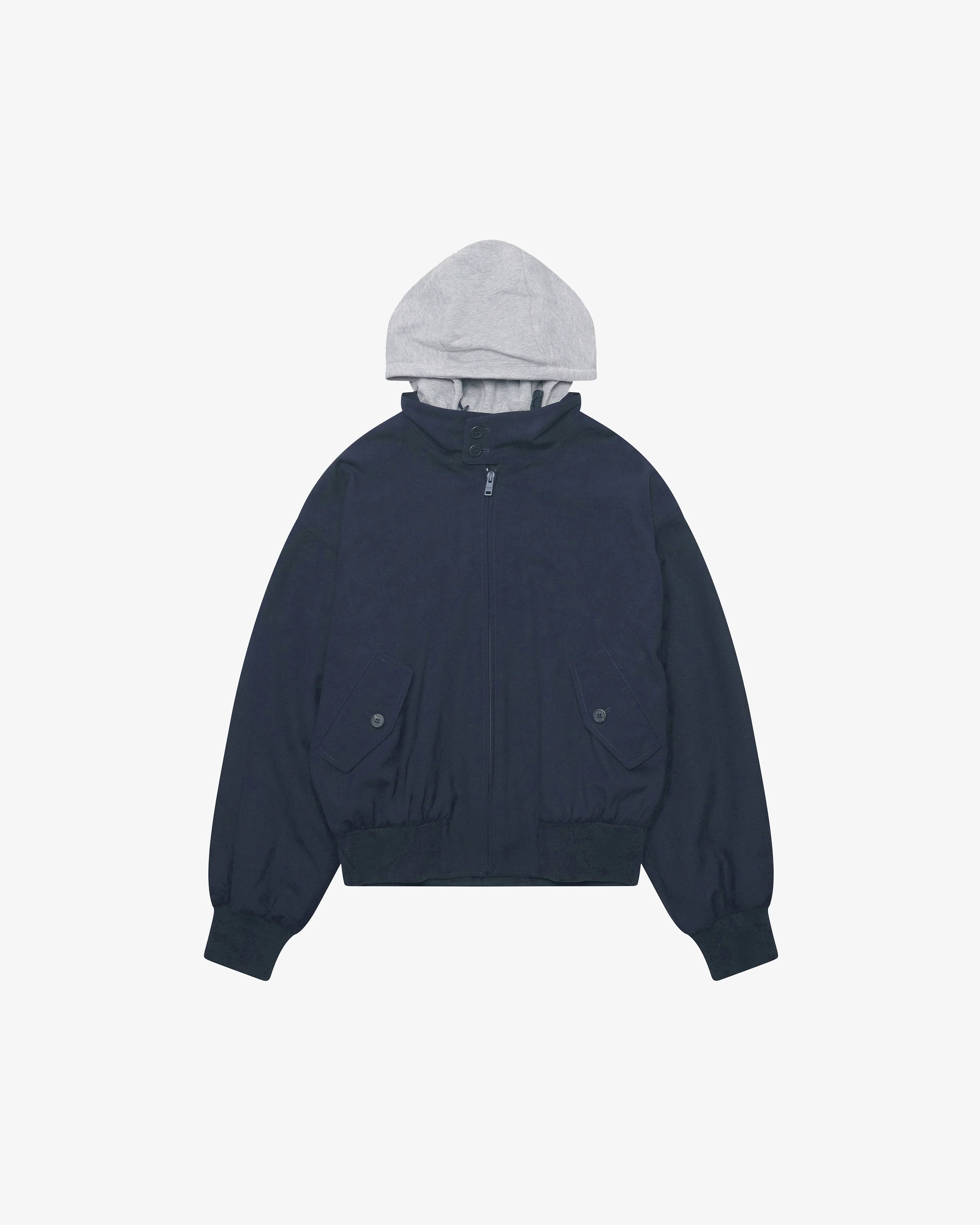 Prada - Men's Hooded Wool Jacket - (Navy)