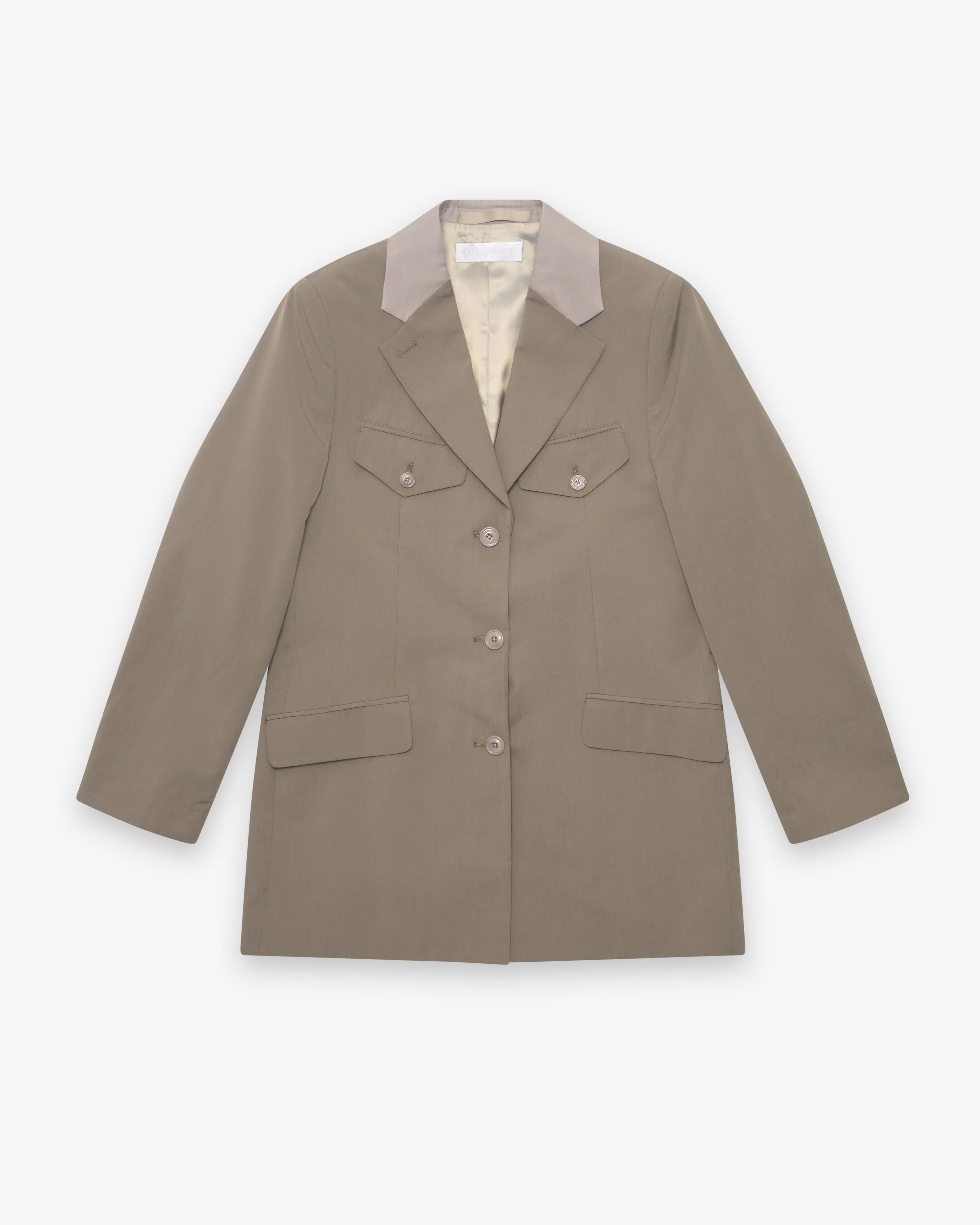 Our Legacy - Women's Cruise Blazer - (Dry Leaf)