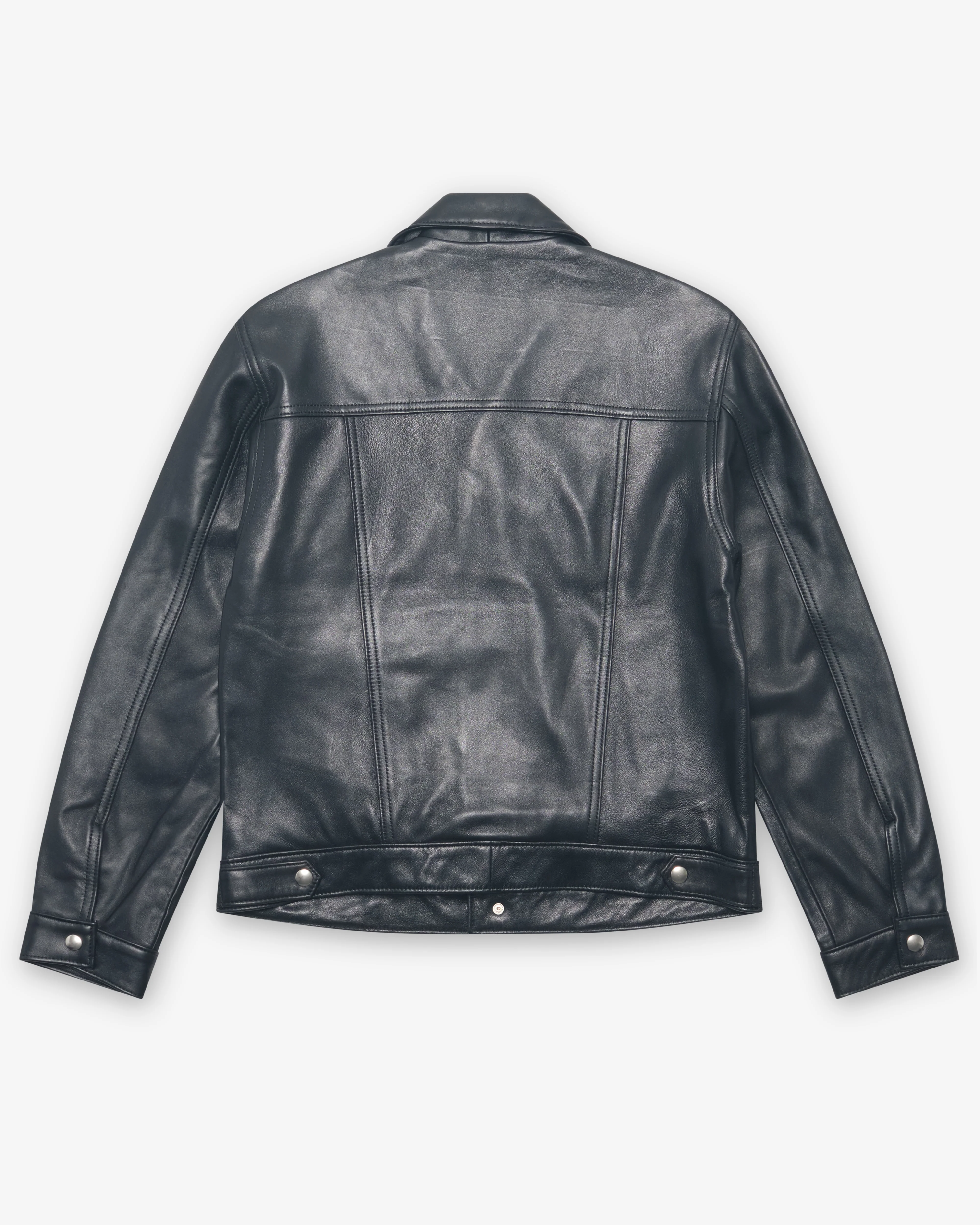 Ernest W. Baker - Men's Diamond Spread Collar Jacket - (Black)