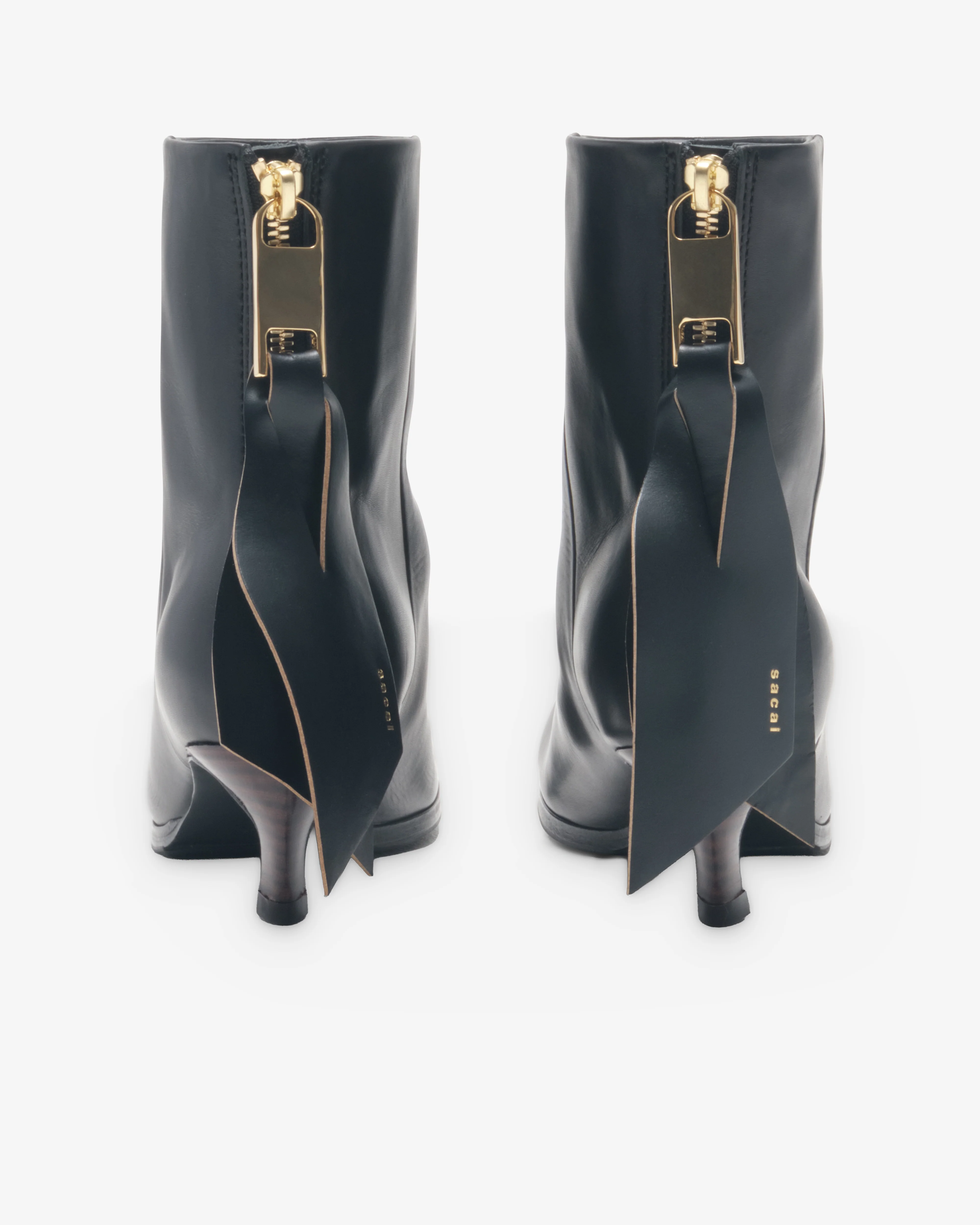 Sacai - Women's Puller Short Boots - (Black)