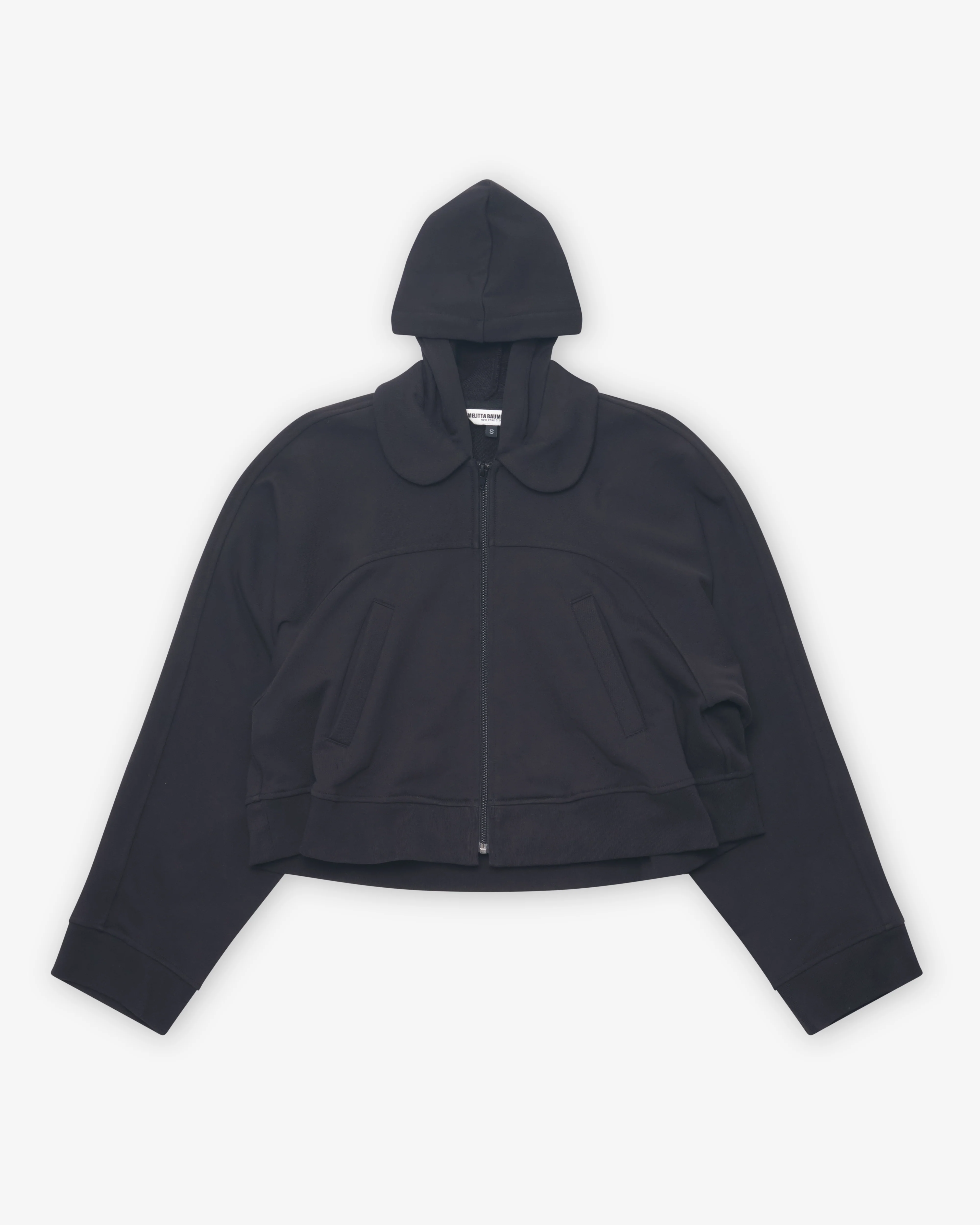 Melitta Baumeister - Women's Hooded A-Line Zip Up - (Black)