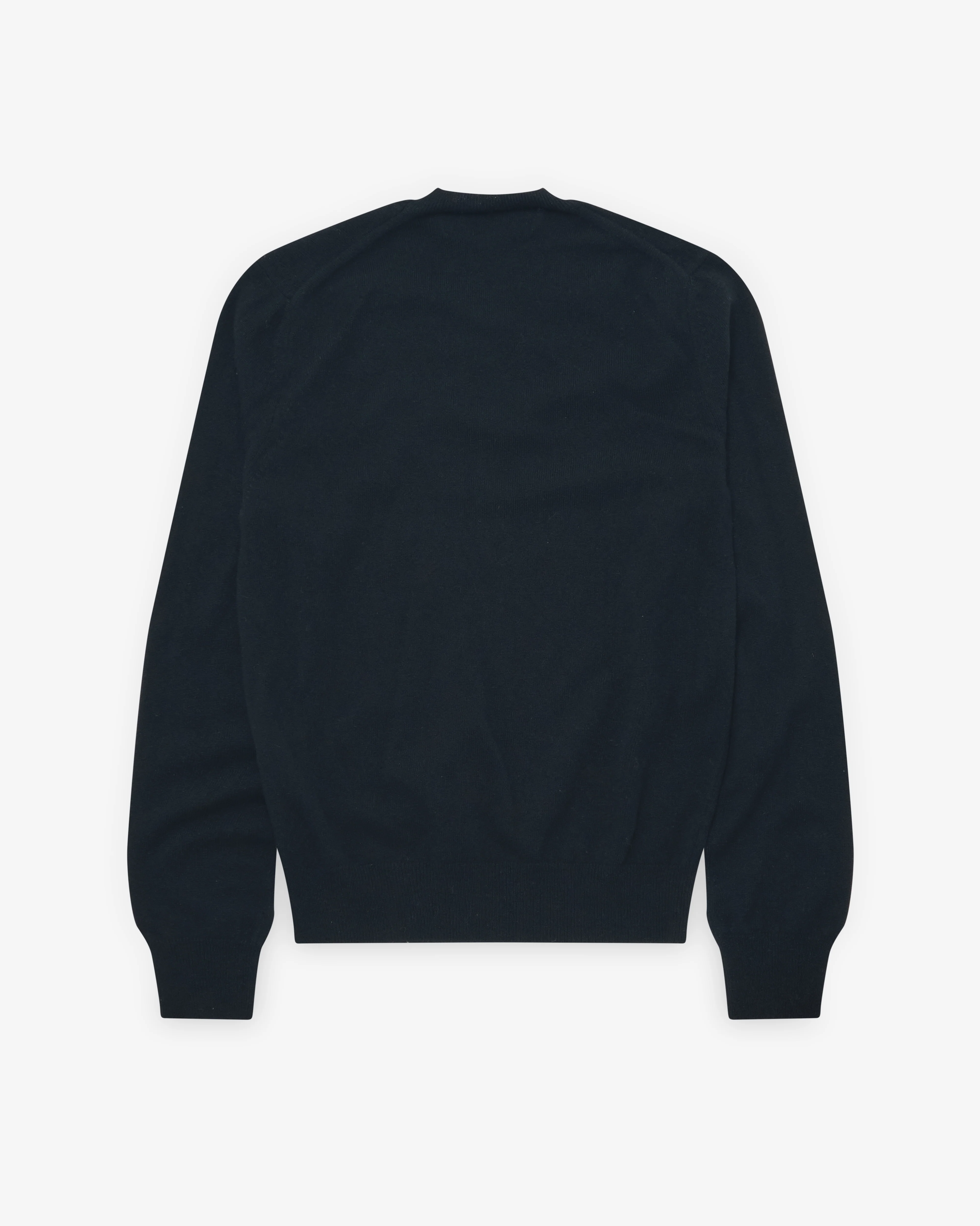 Play Comme des Garçons - Gold Heart V-Neck Sweater - (Black)