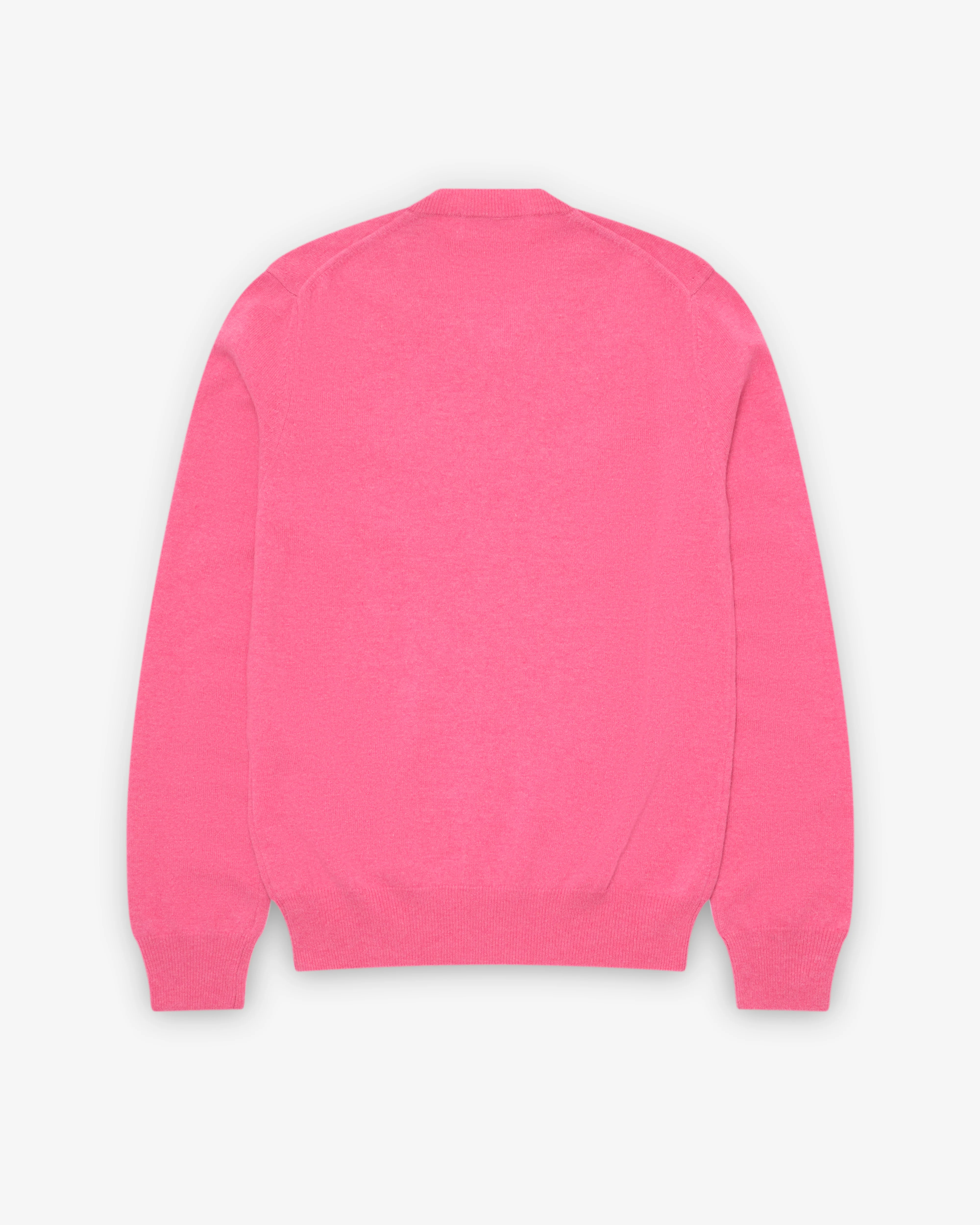 Play Comme des Garçons - Double Eye V Neck Sweater - (Pink)