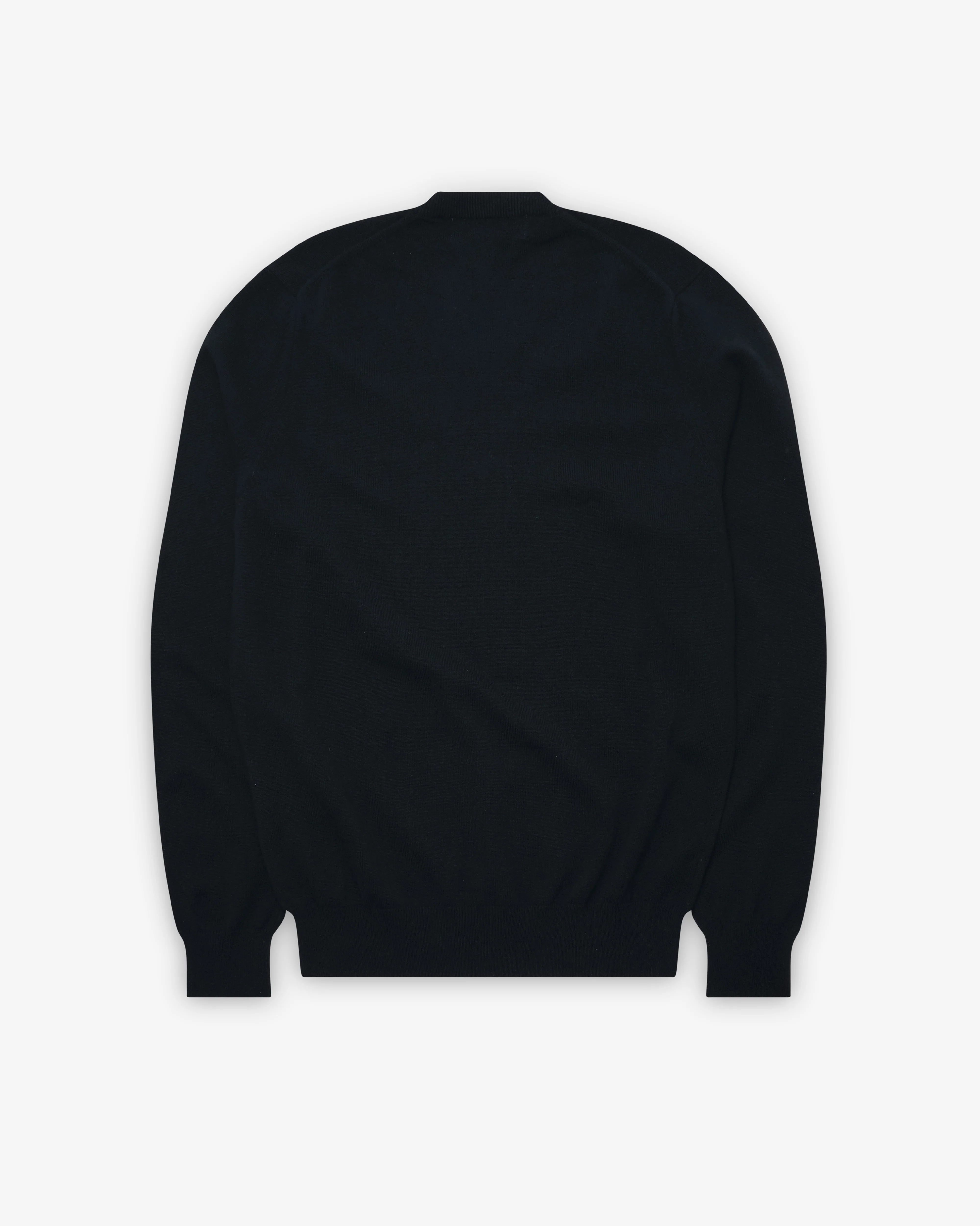 Play Comme des Garçons - Double Eye V Neck Sweater - (Black)