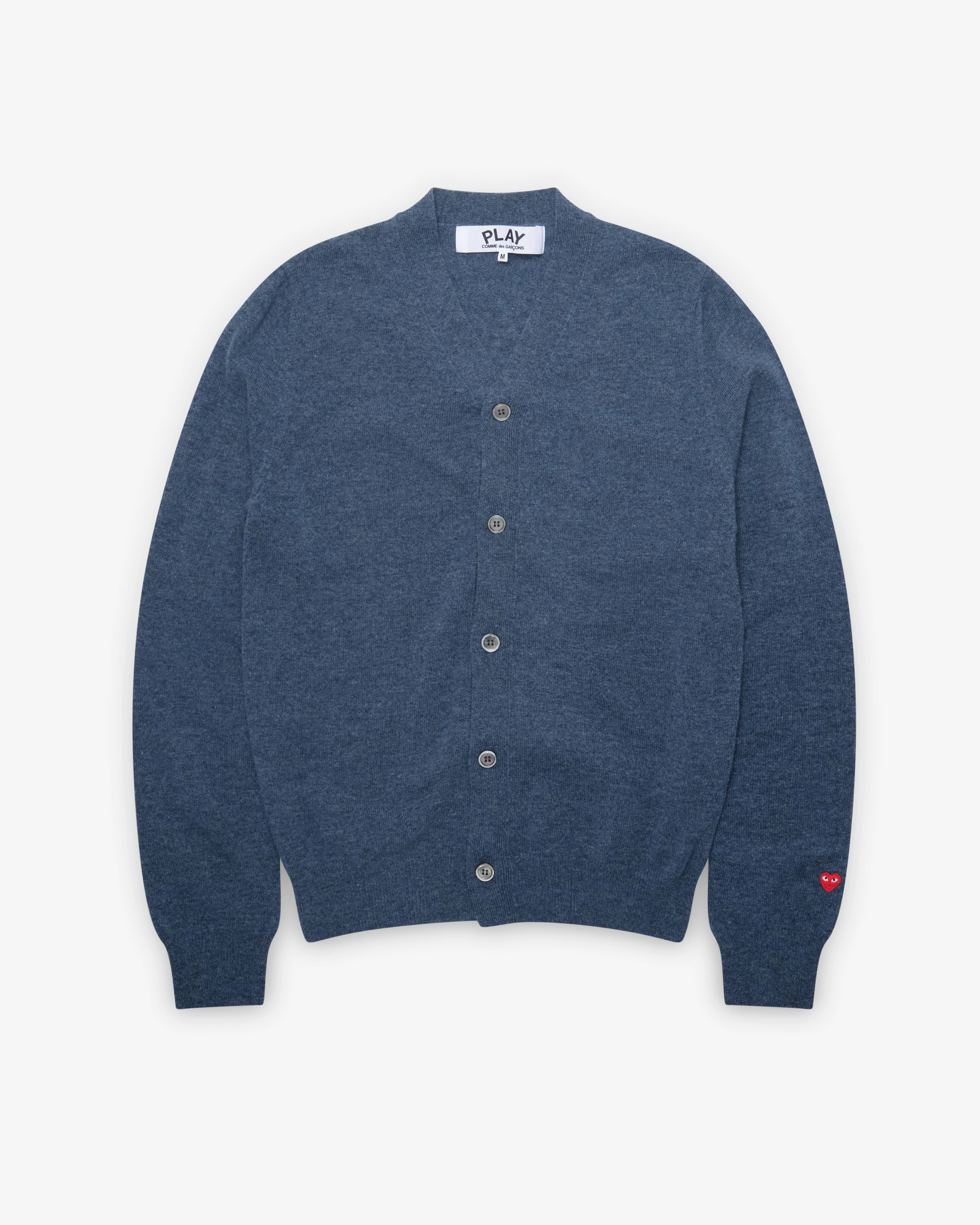 Play Comme des Garçons - Men's Cardigan - (Navy)