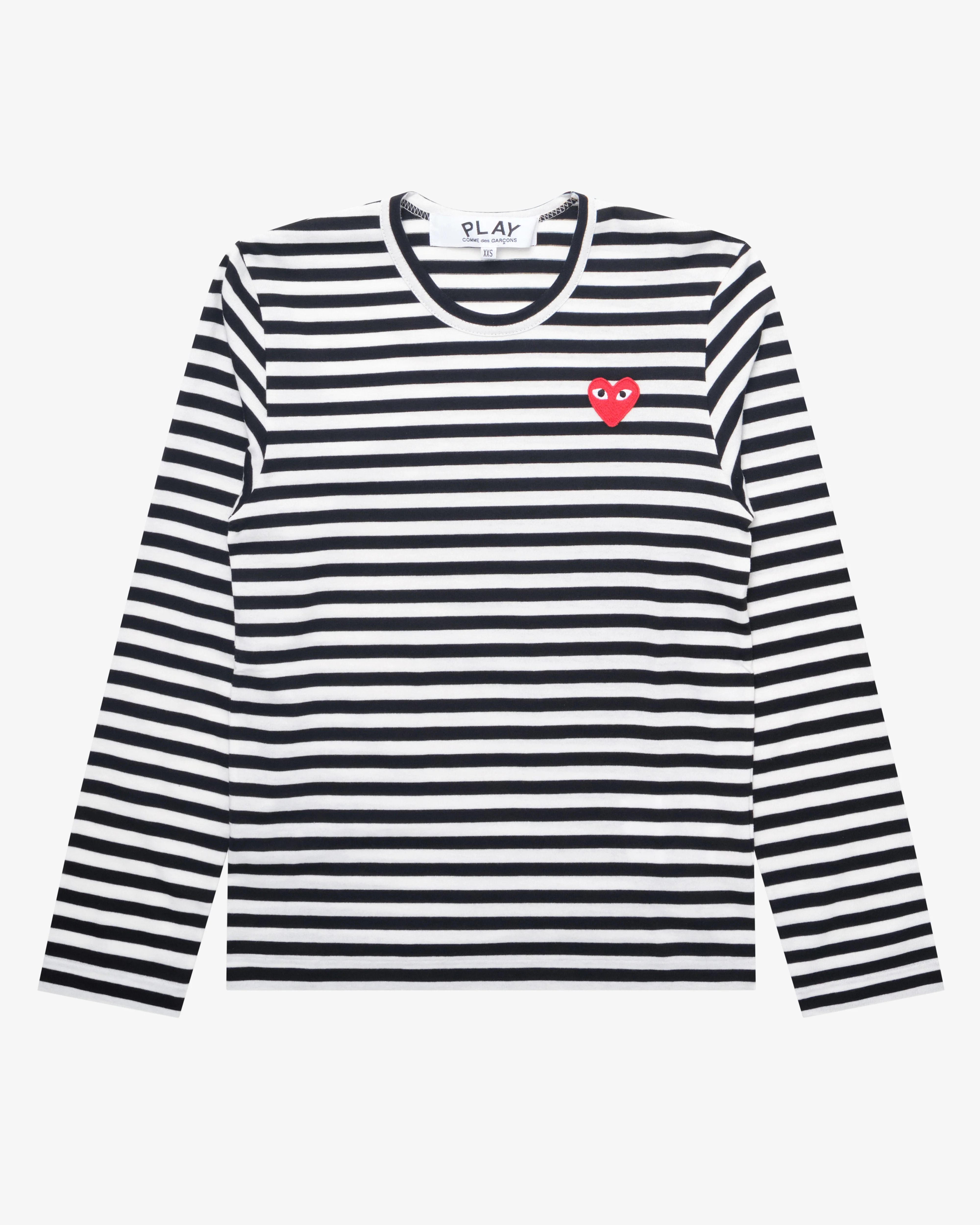 Play Comme des Garçons - Striped T-Shirt - (Black/White)