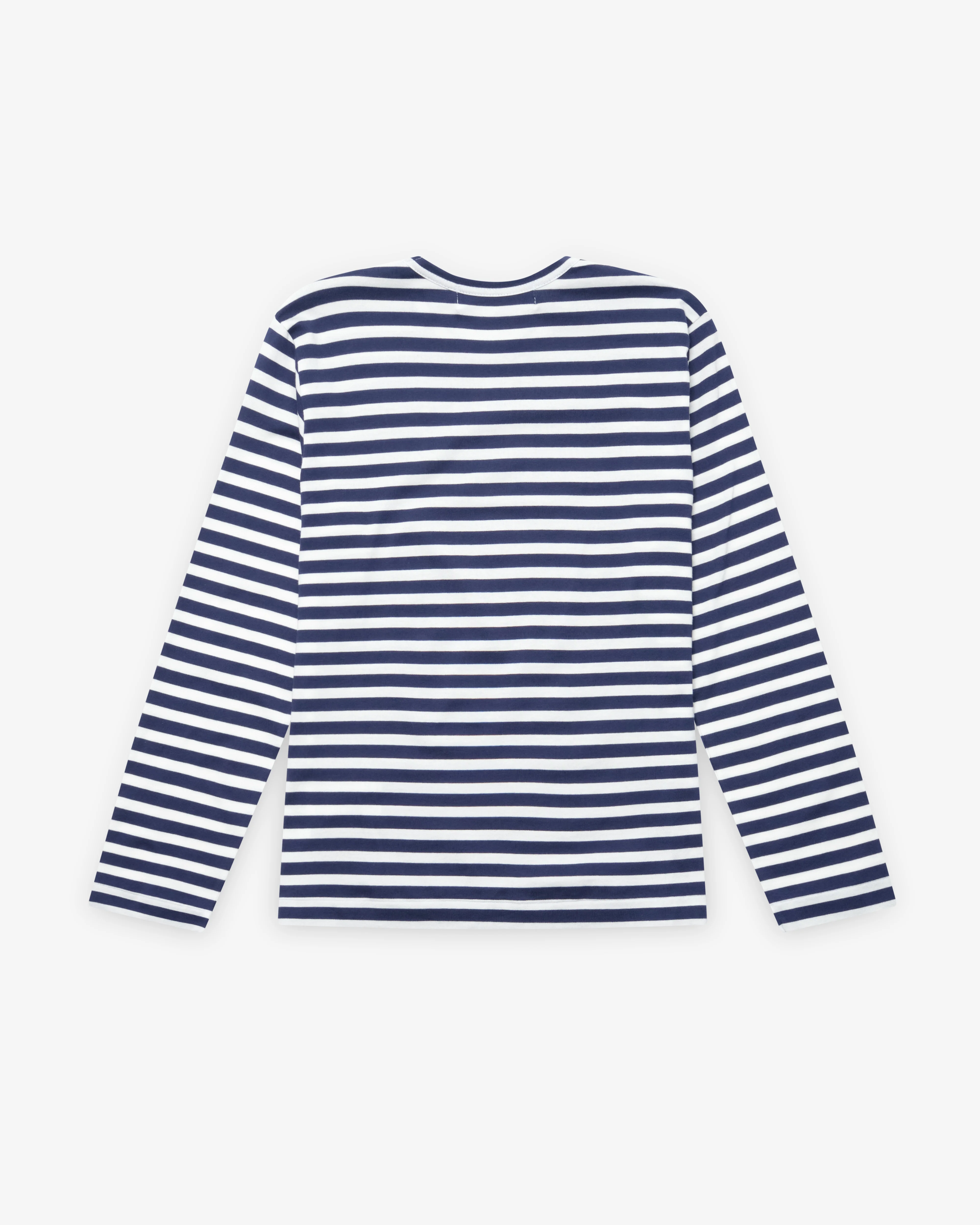Play Comme des Garçons - Metalstone Stripe T-Shirt - (Navy/White)