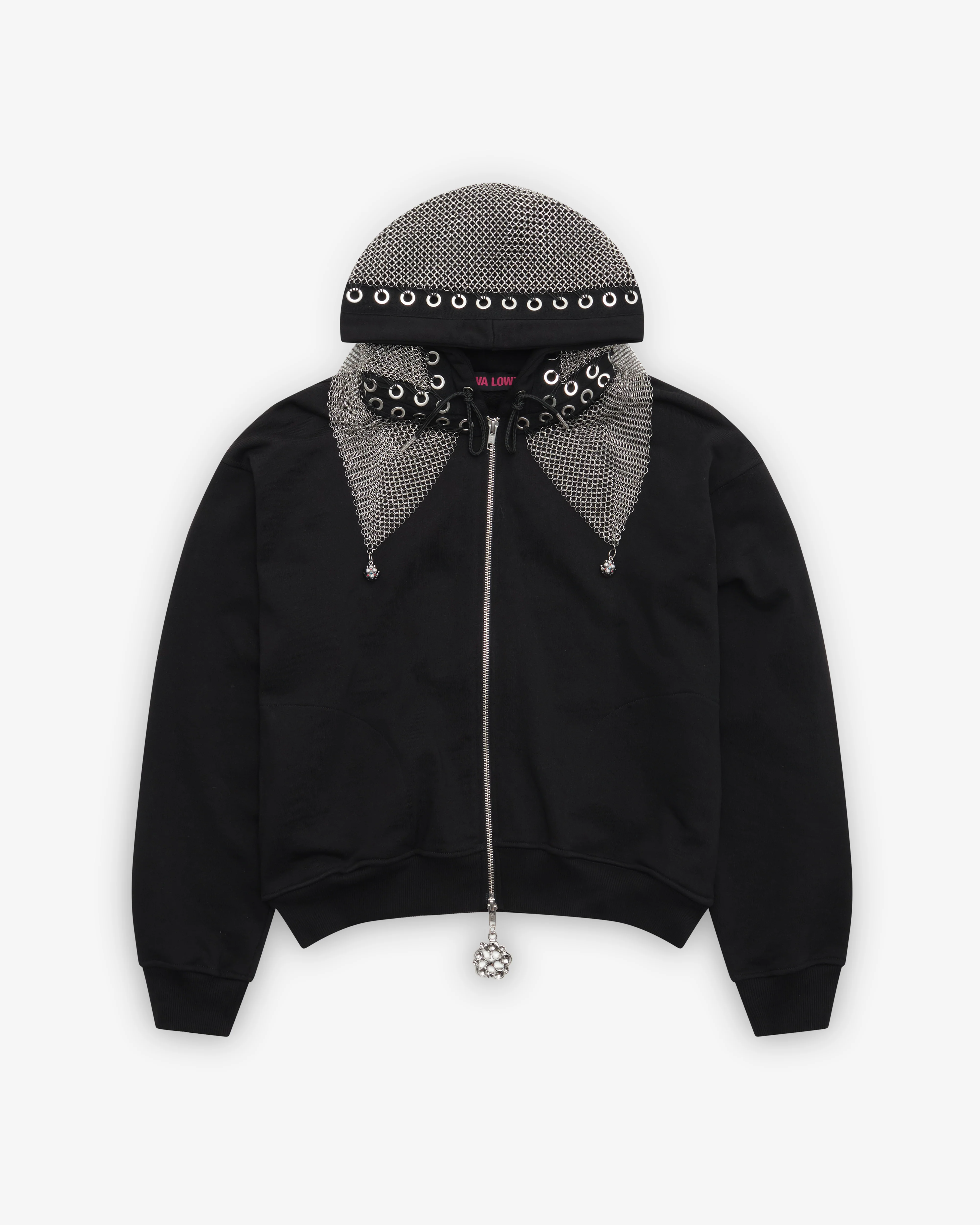 Chopova Lowena - Women's Titan Chainmail Hoodie - (Black/Silver)