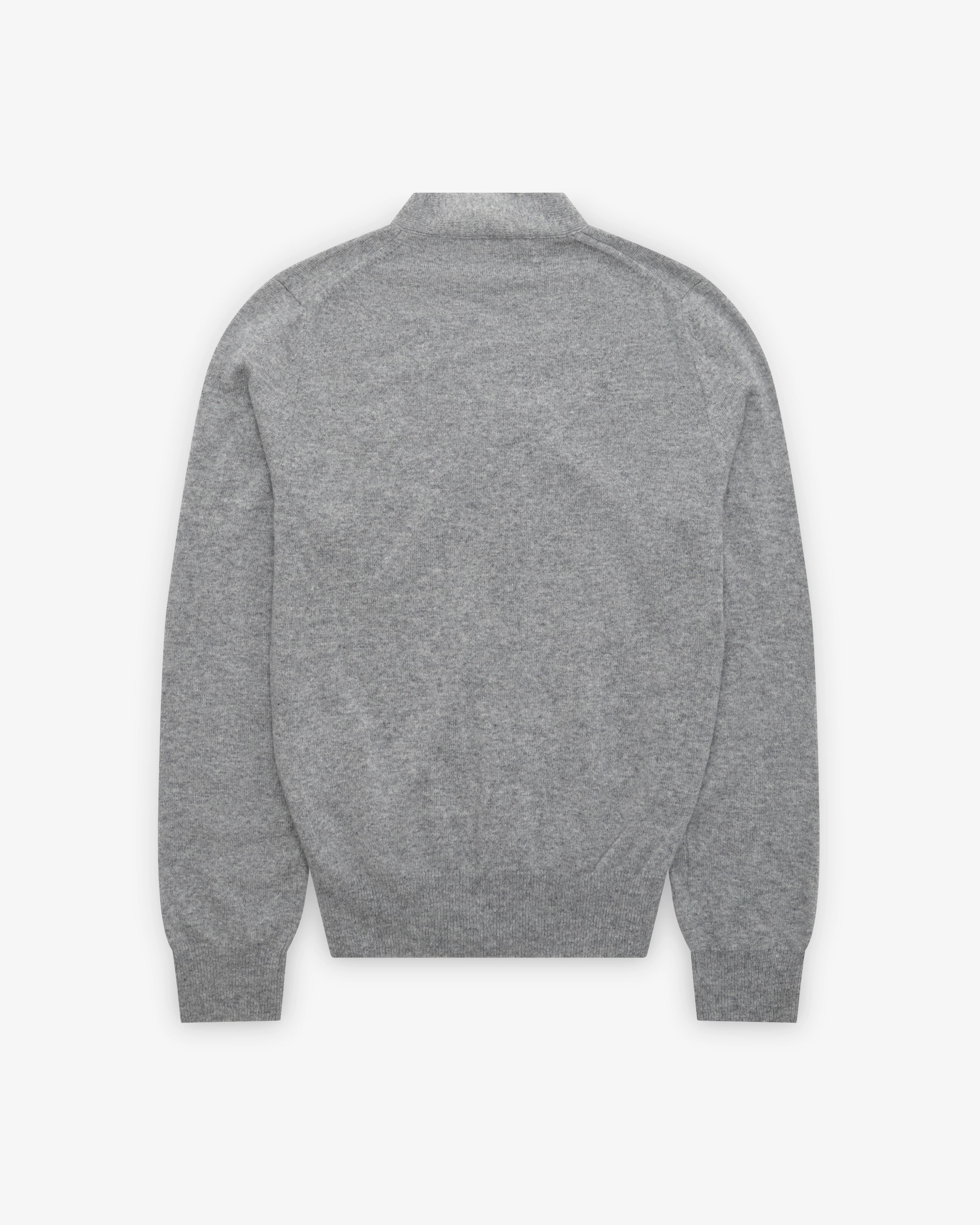 Play Comme des Garçons - Men’s Cardigan Double Heart - (Grey)
