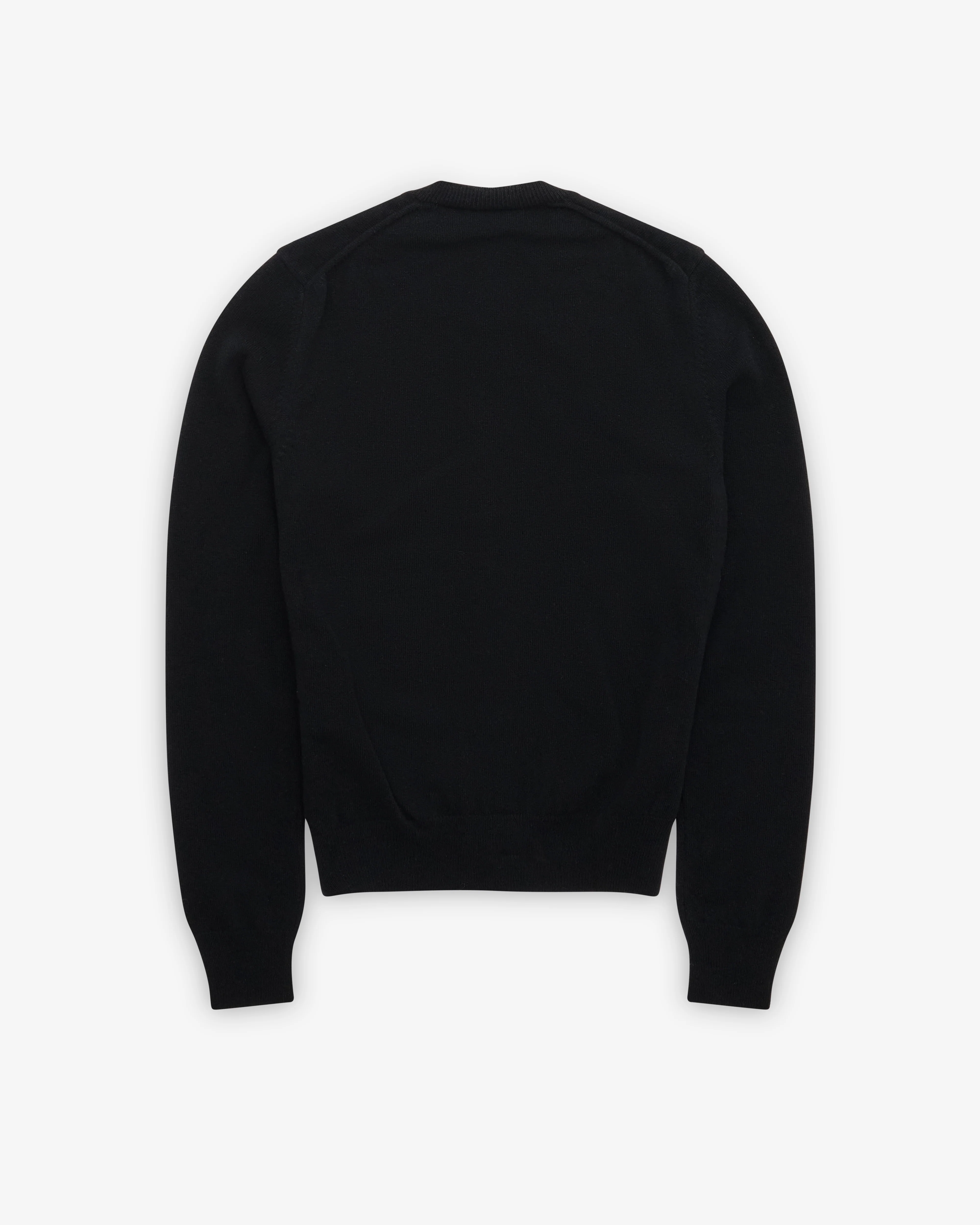 Play Comme des Garçons - White Heart Cardigan - (Black)