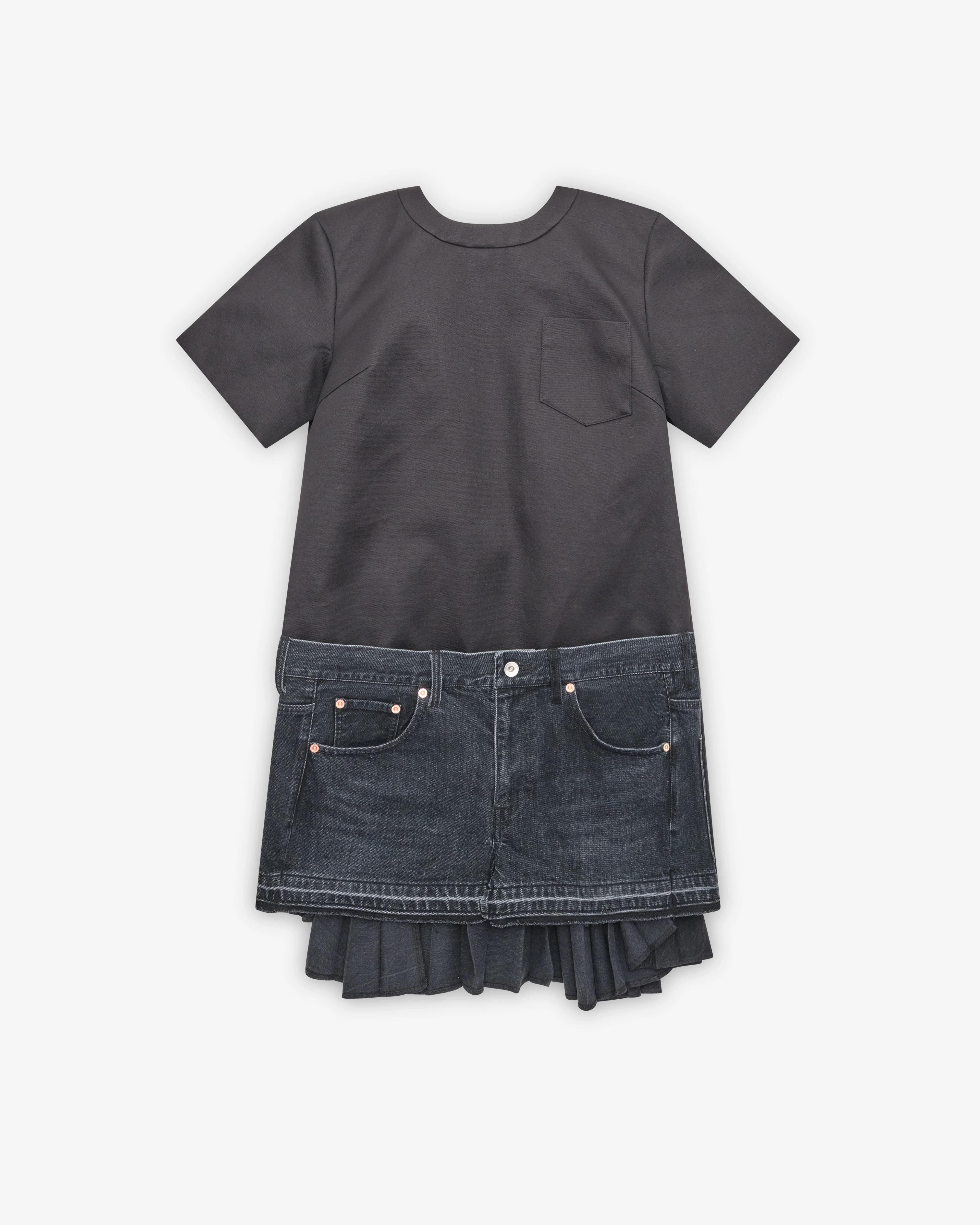 Sacai - Women's Denim Dress - (Black)