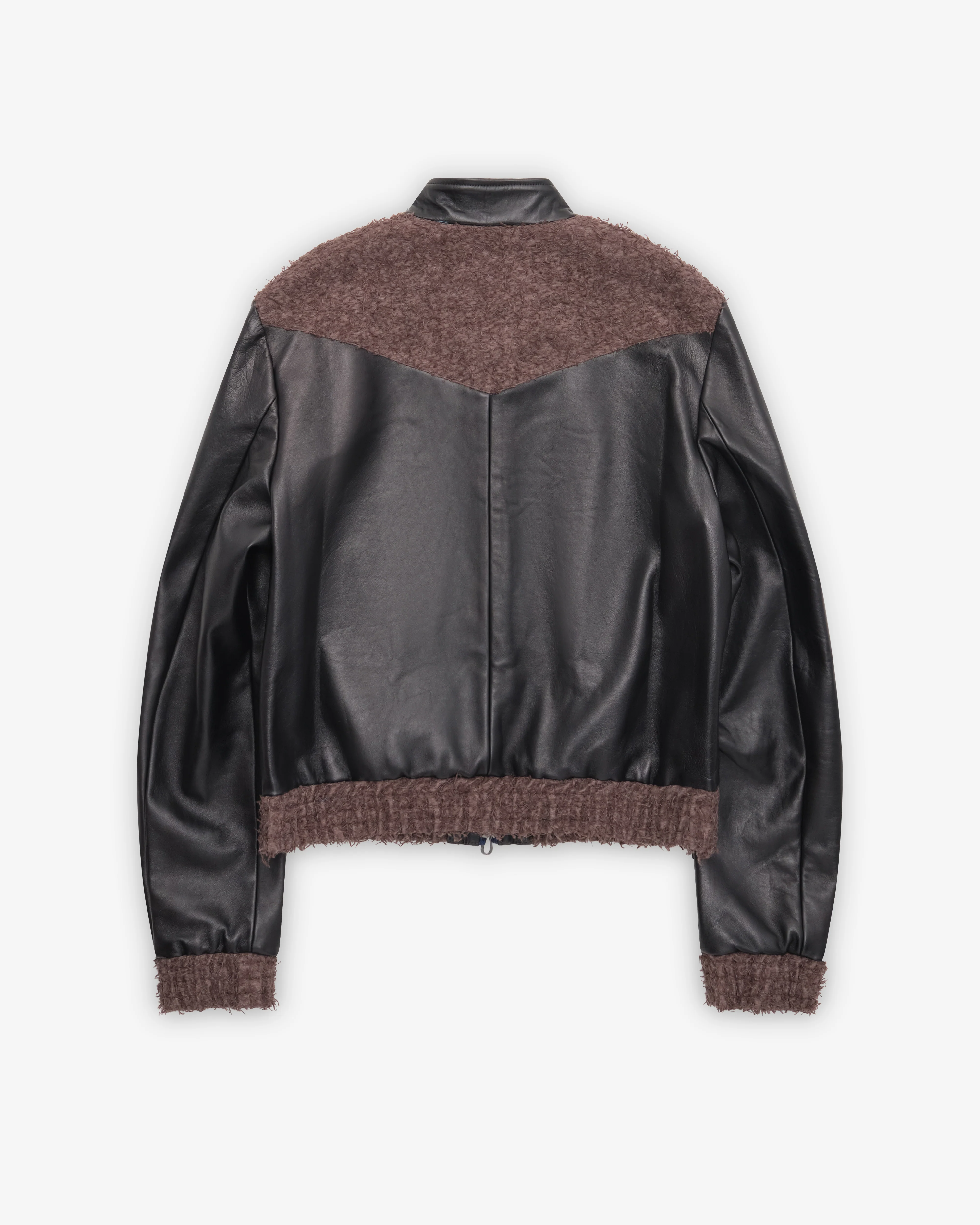 Kiko Kostadinov - Women's Konrad Leather Jacket - (Oil Black)