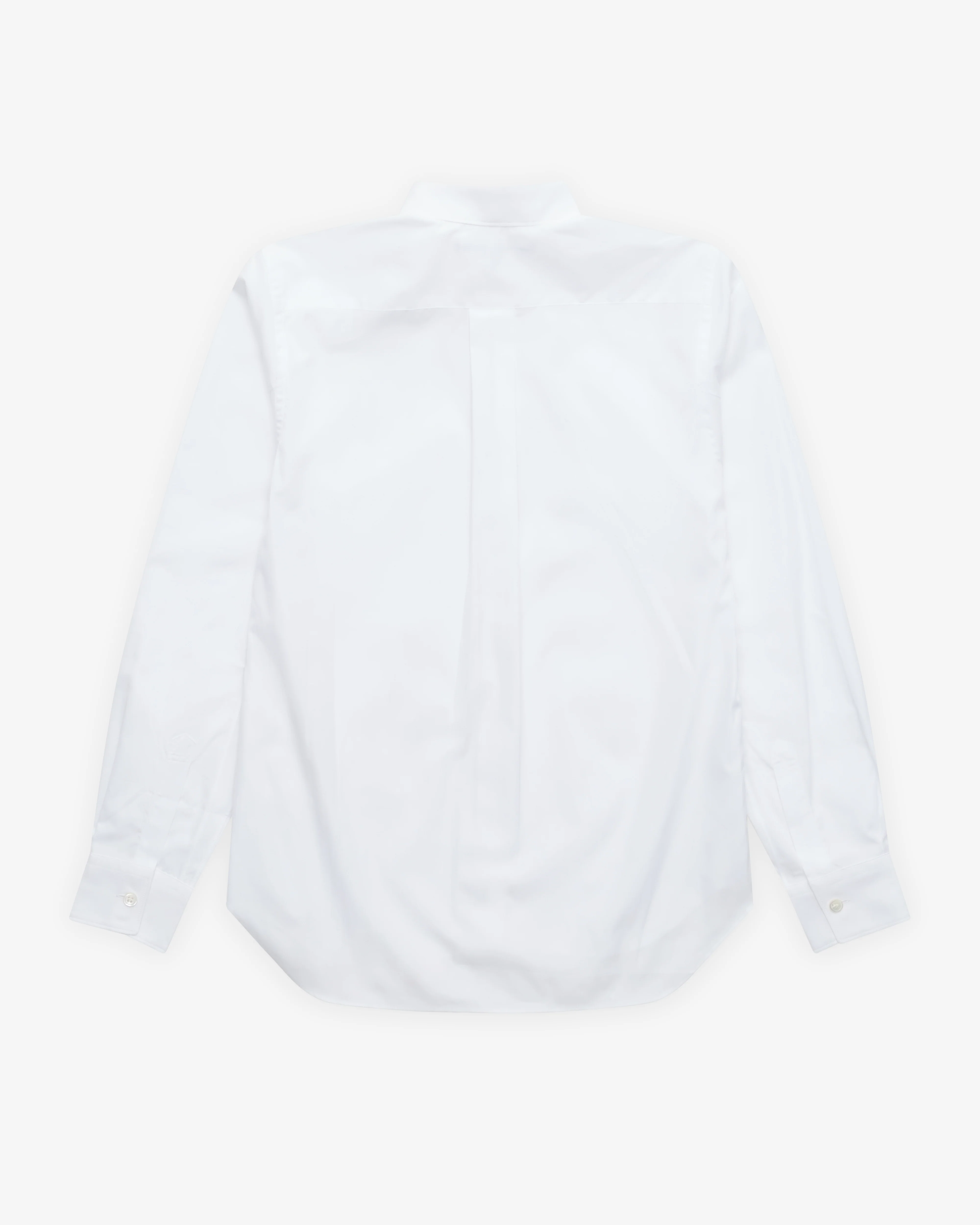 CDG Shirt Forever - Men's Poplin Plain Shape Shirt - (White)