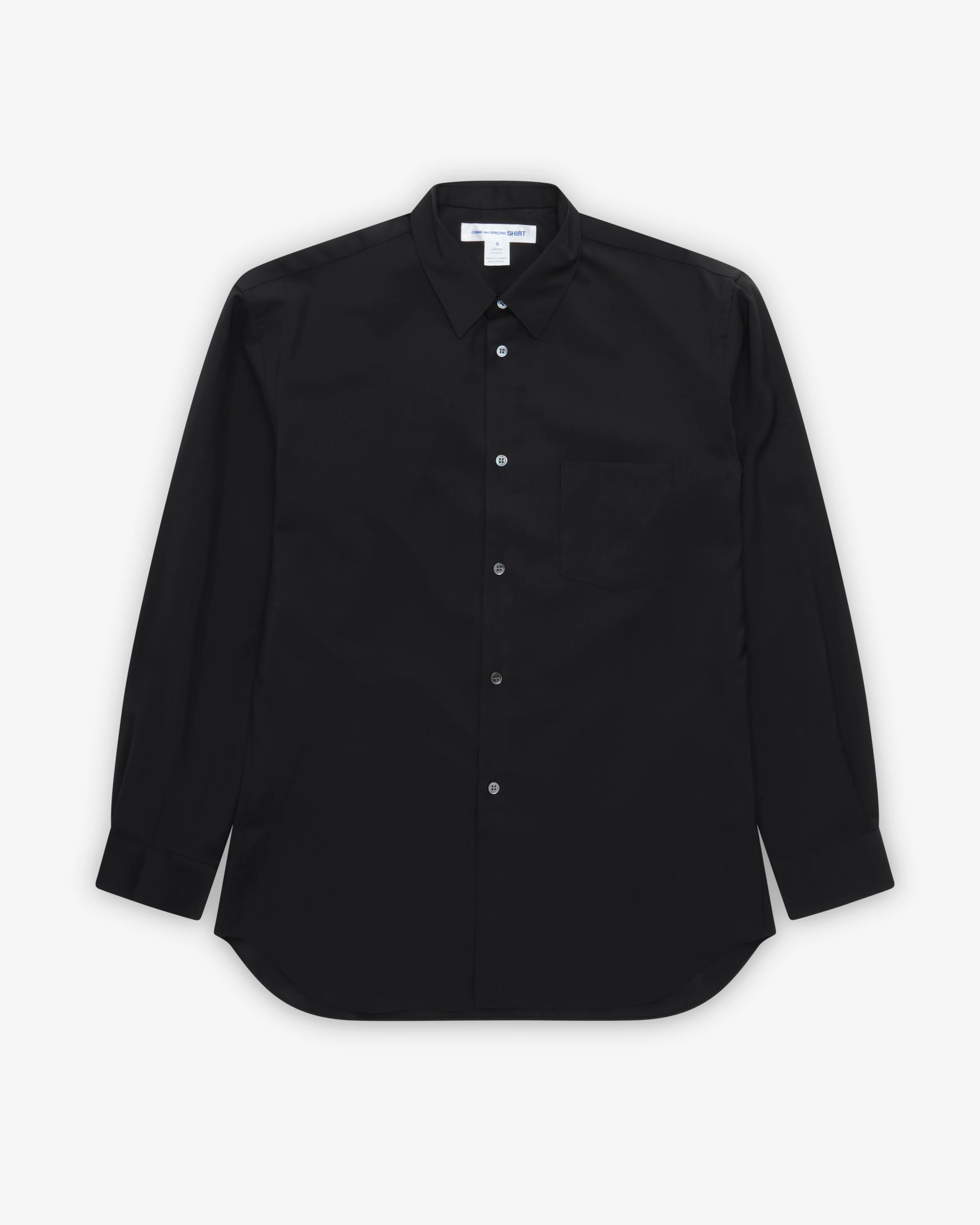 CDG Shirt Forever - Men's Classic Wool Shirt - (Black)