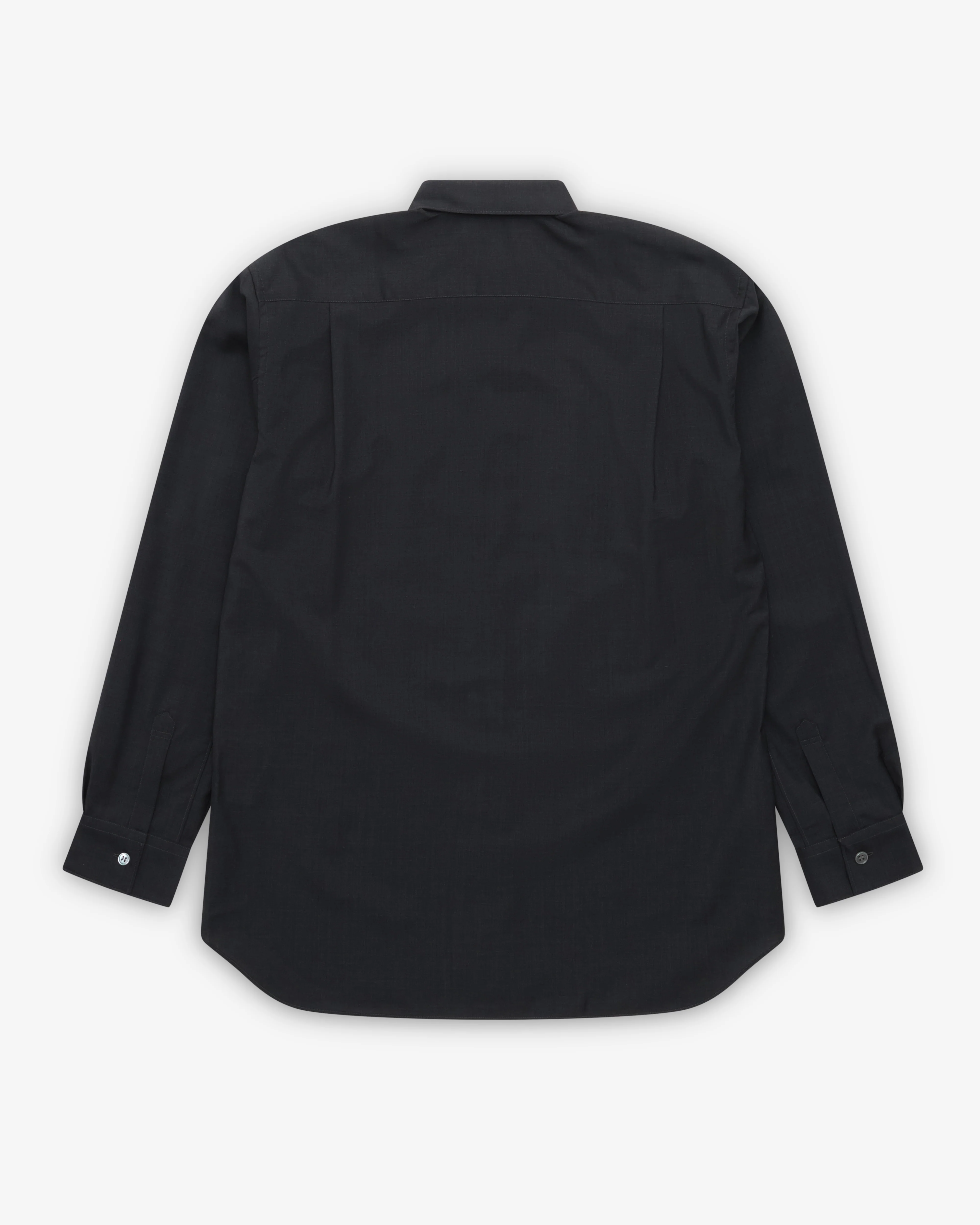 CDG Shirt Forever - Men's Classic Wool Shirt - (Medium Grey)