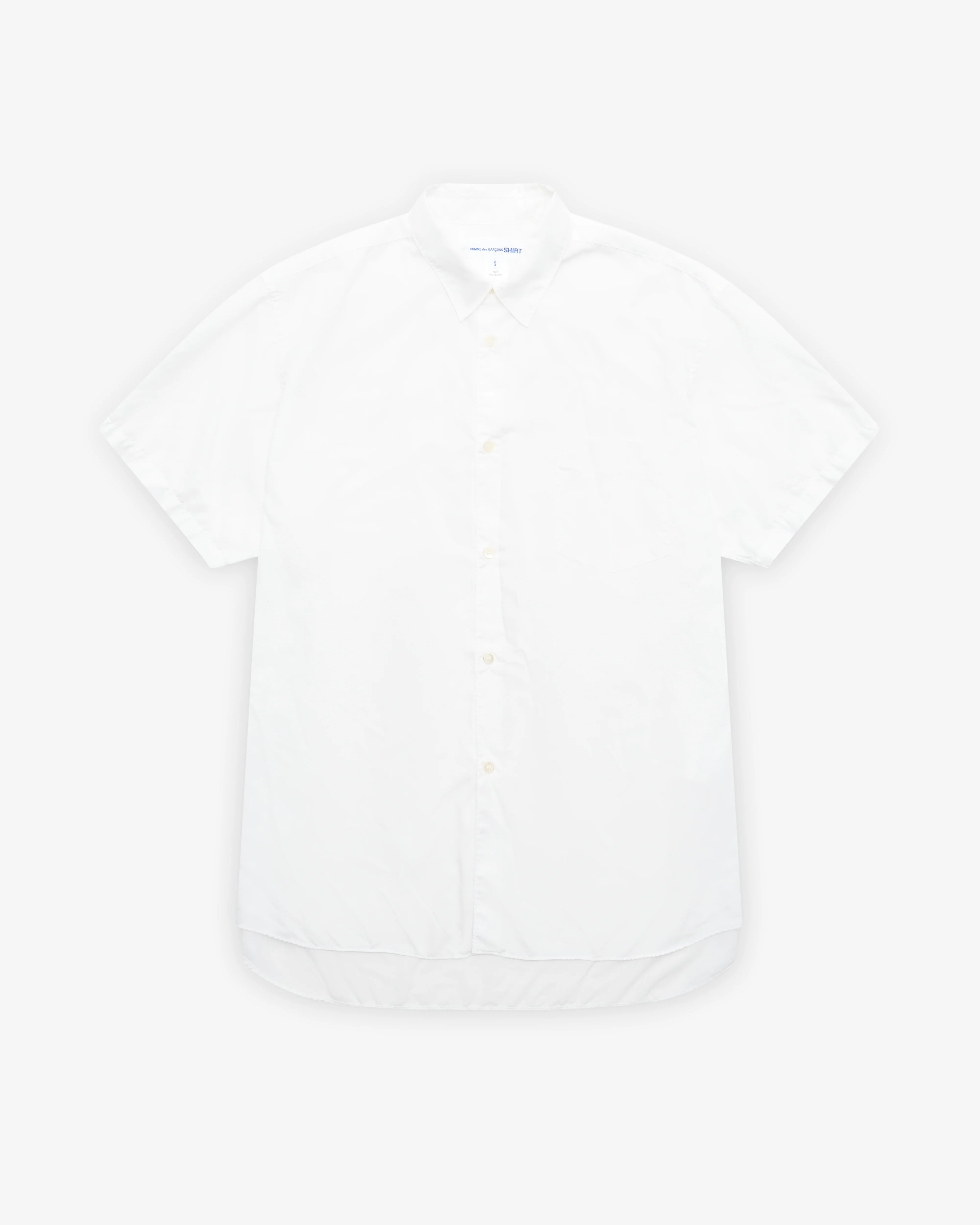 CDG Shirt - Men's Short Sleeve Shirt - (White)