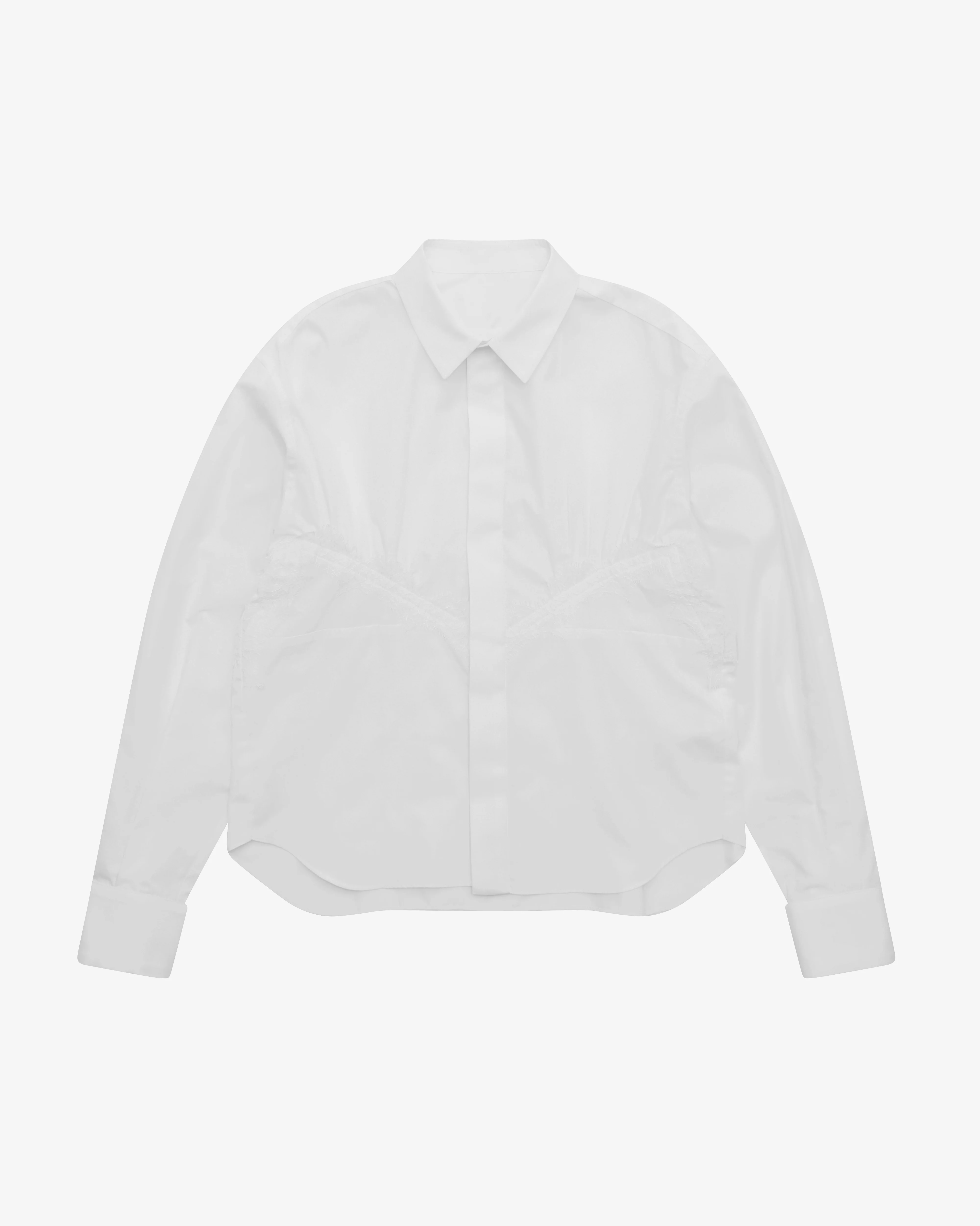 Sacai - Women's Poplin Shirt - (Off White)