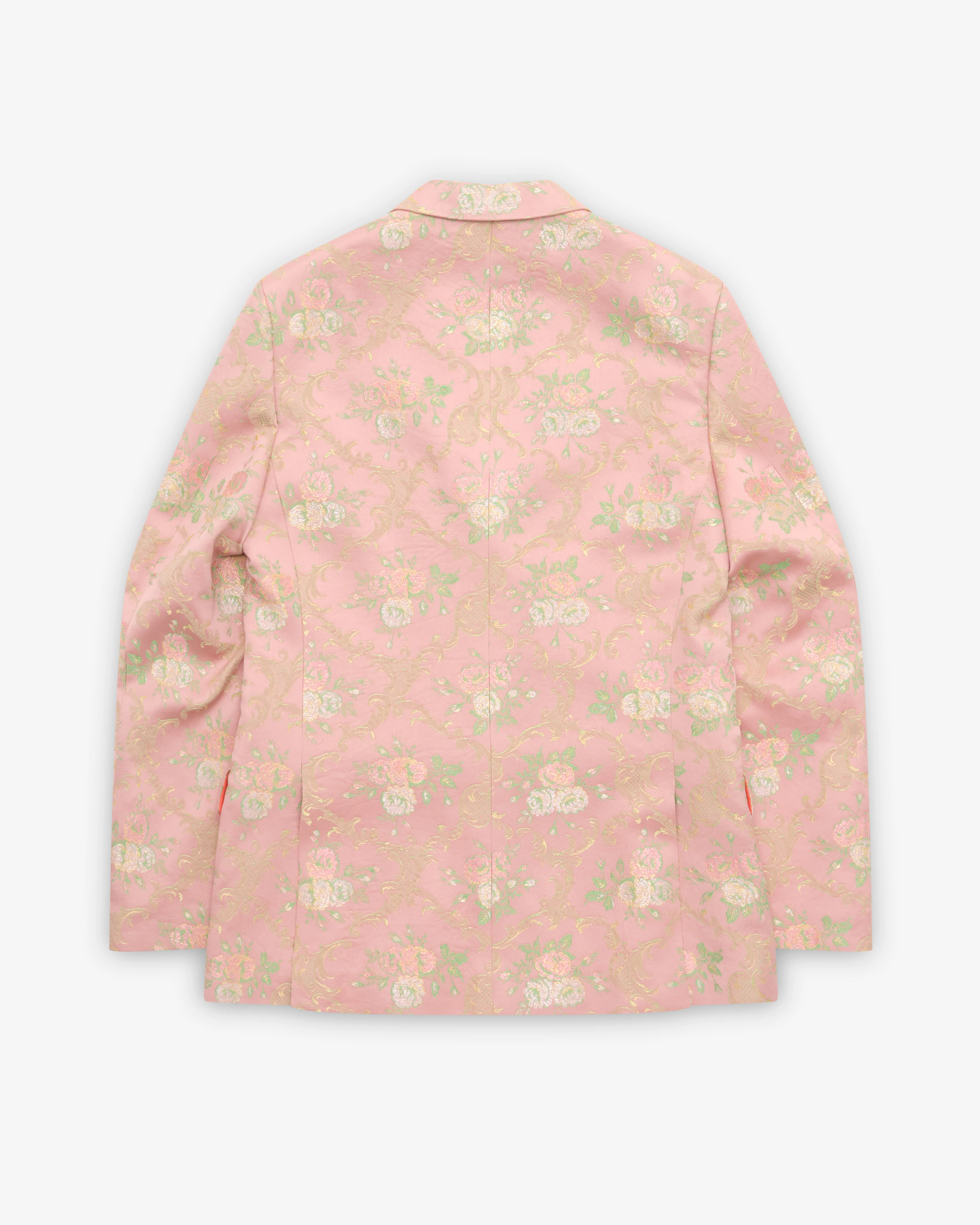 Junya Watanabe Man - Men's Floral Blazer - (Pink/Green)
