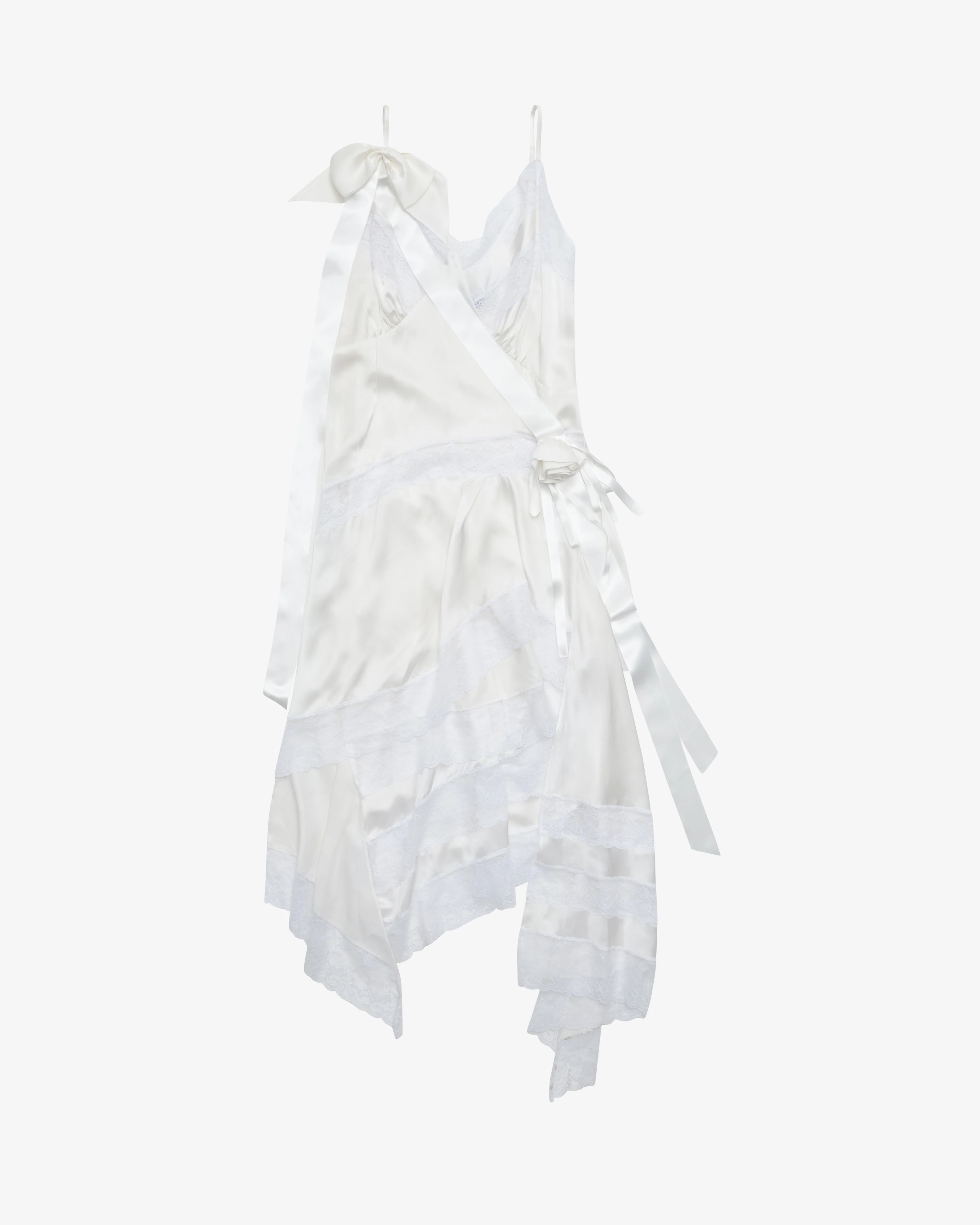 Vaquera - Women's Silk Dress - (White)