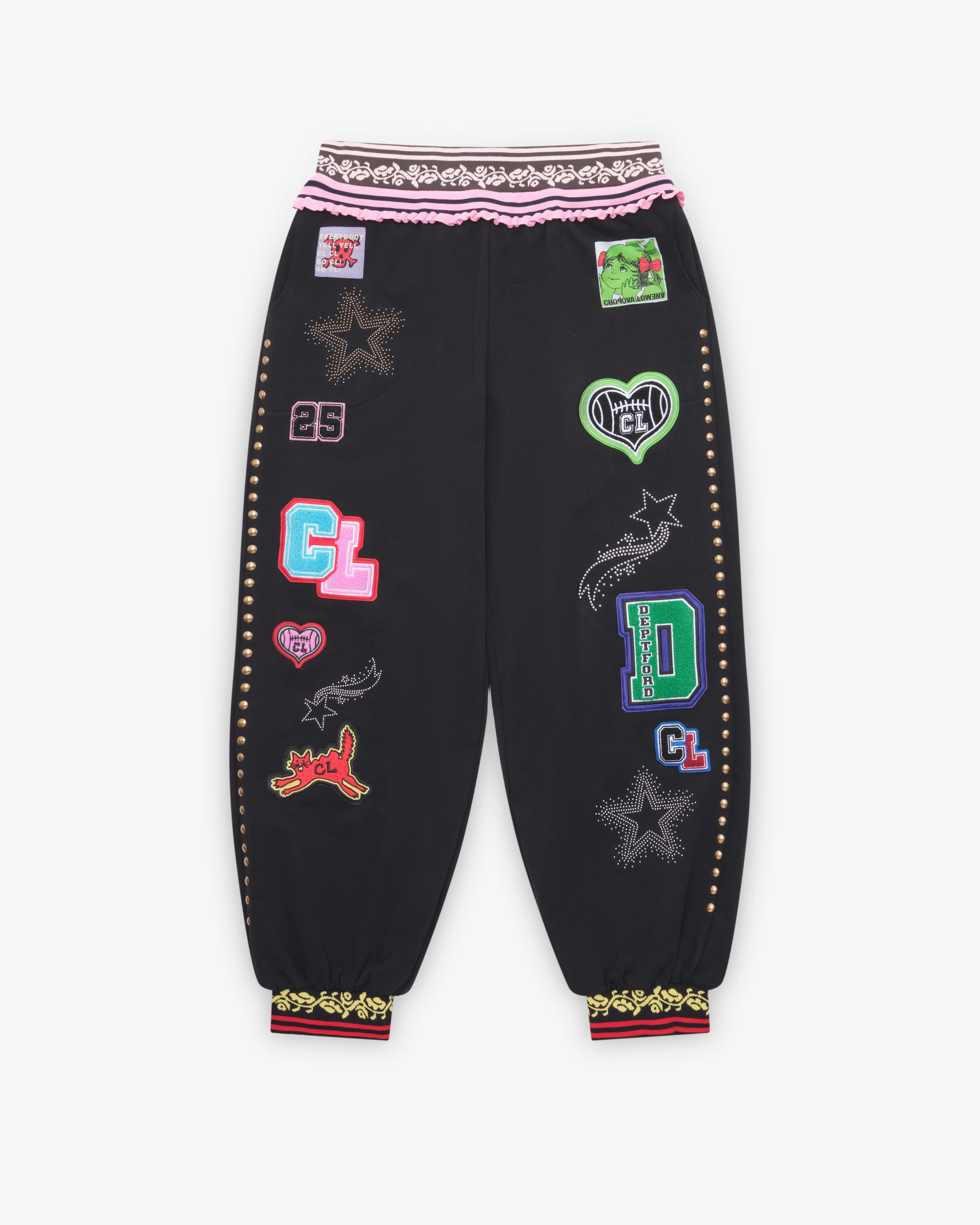 Chopova Lowena - Women's Wolfpack Sweatpants - (Black/Multi)