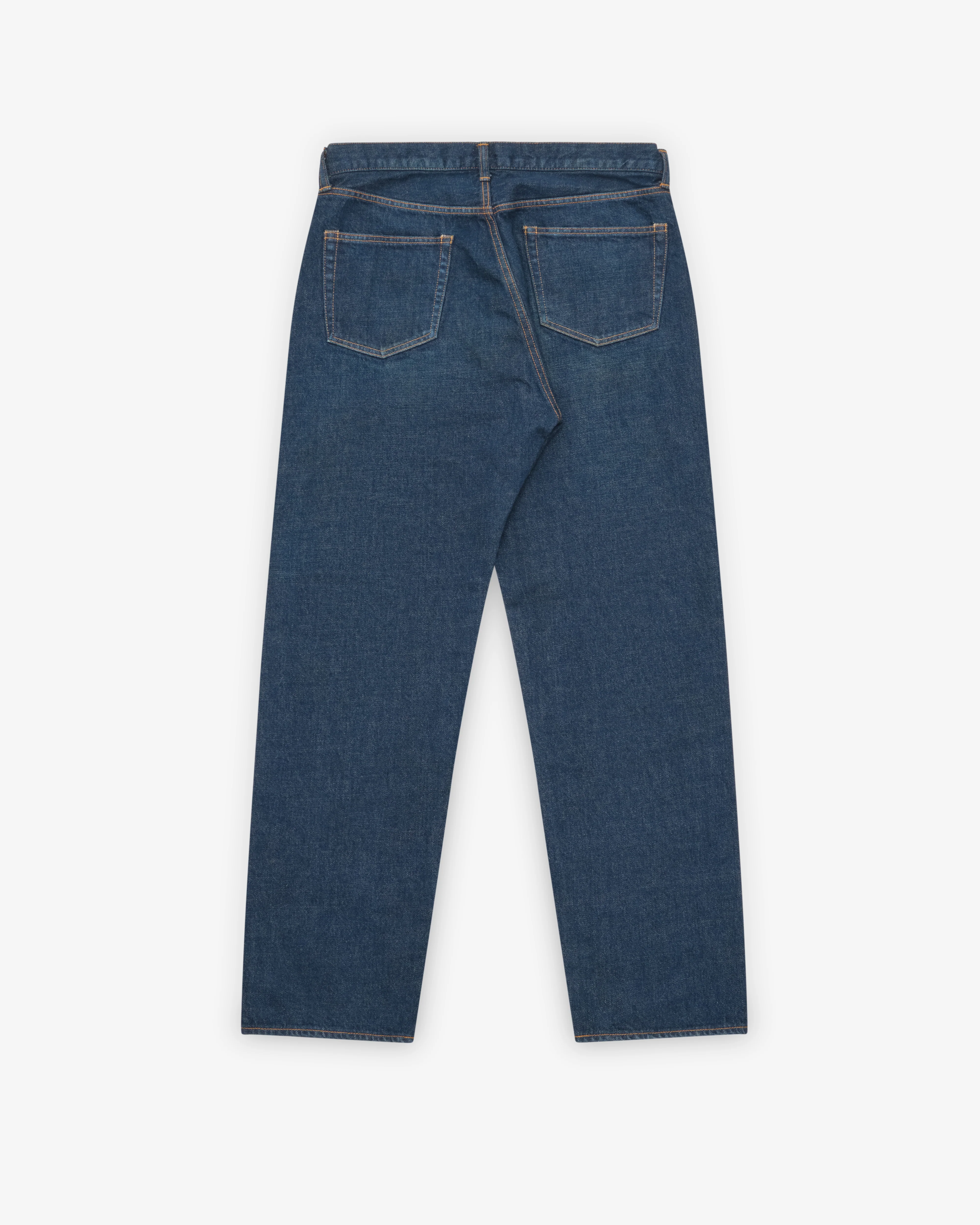 A.Presse - Men's Washed Denim Pants - (Indigo)