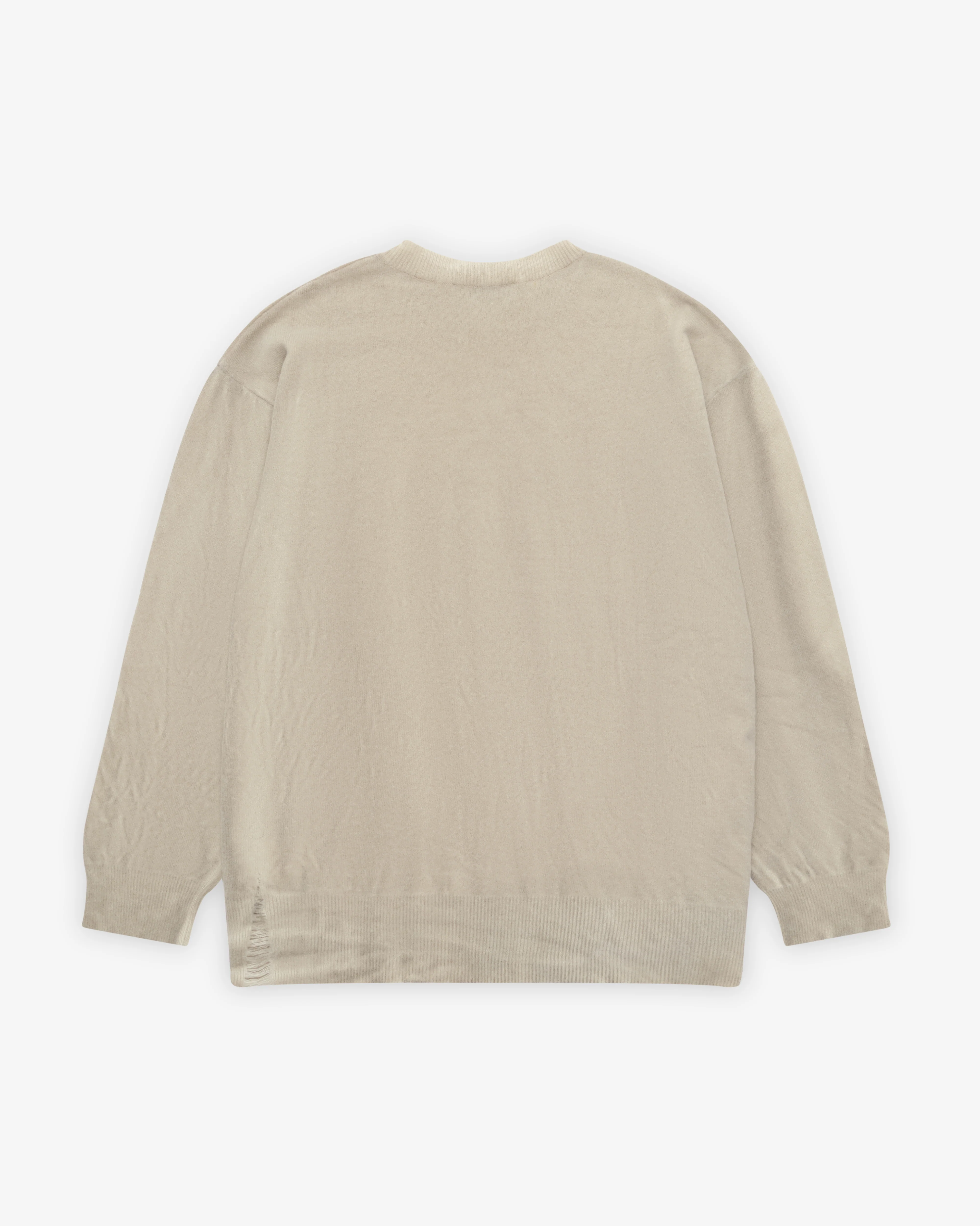 Our Legacy - Men's Slant Knit - (Moss Spray Dye Cherub Wool)