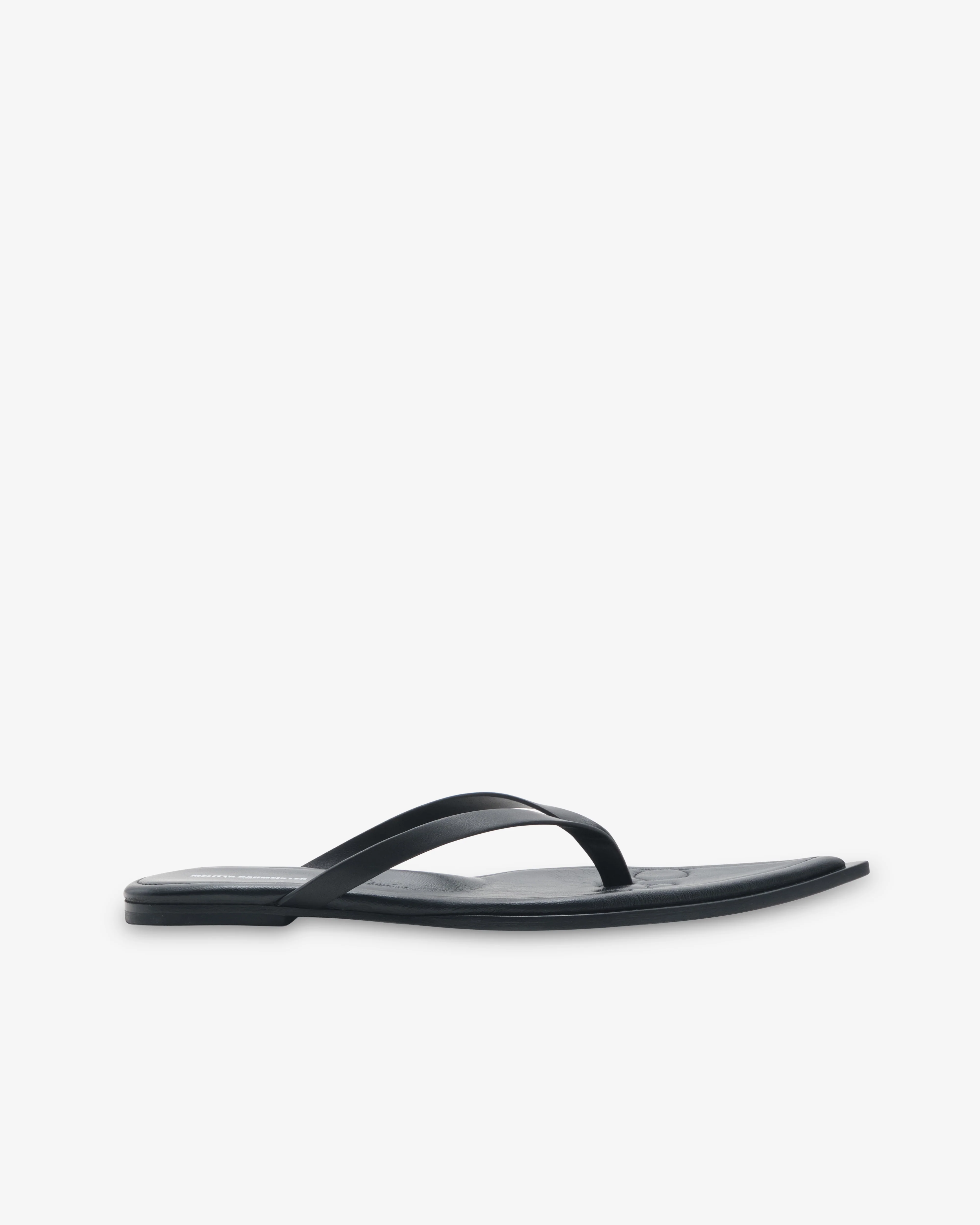 Melitta Baumeister - Women's Pointy Flip Flop - (Black)