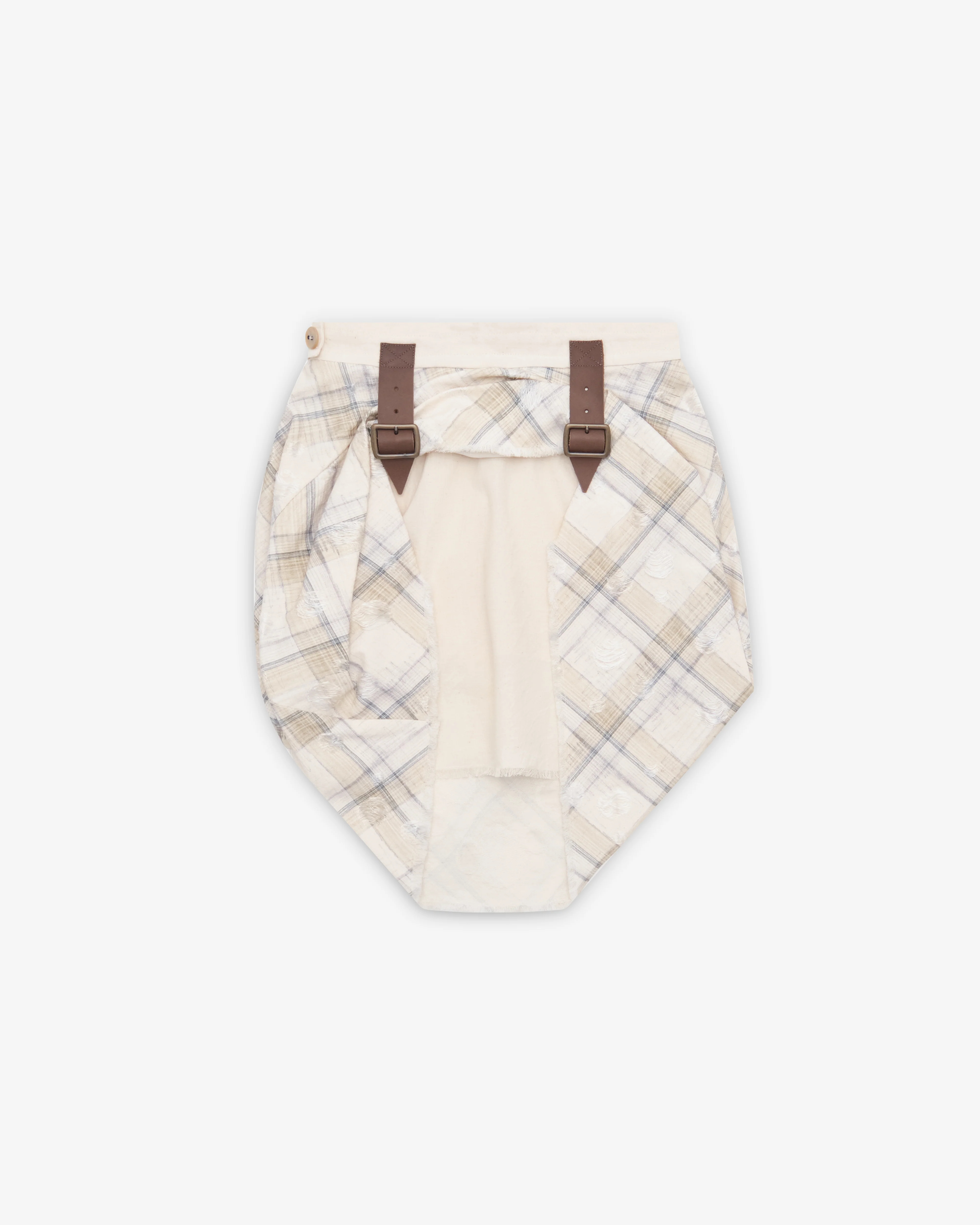 Vivienne Westwood - Women's Mini Frame Skirt - (Ecru)