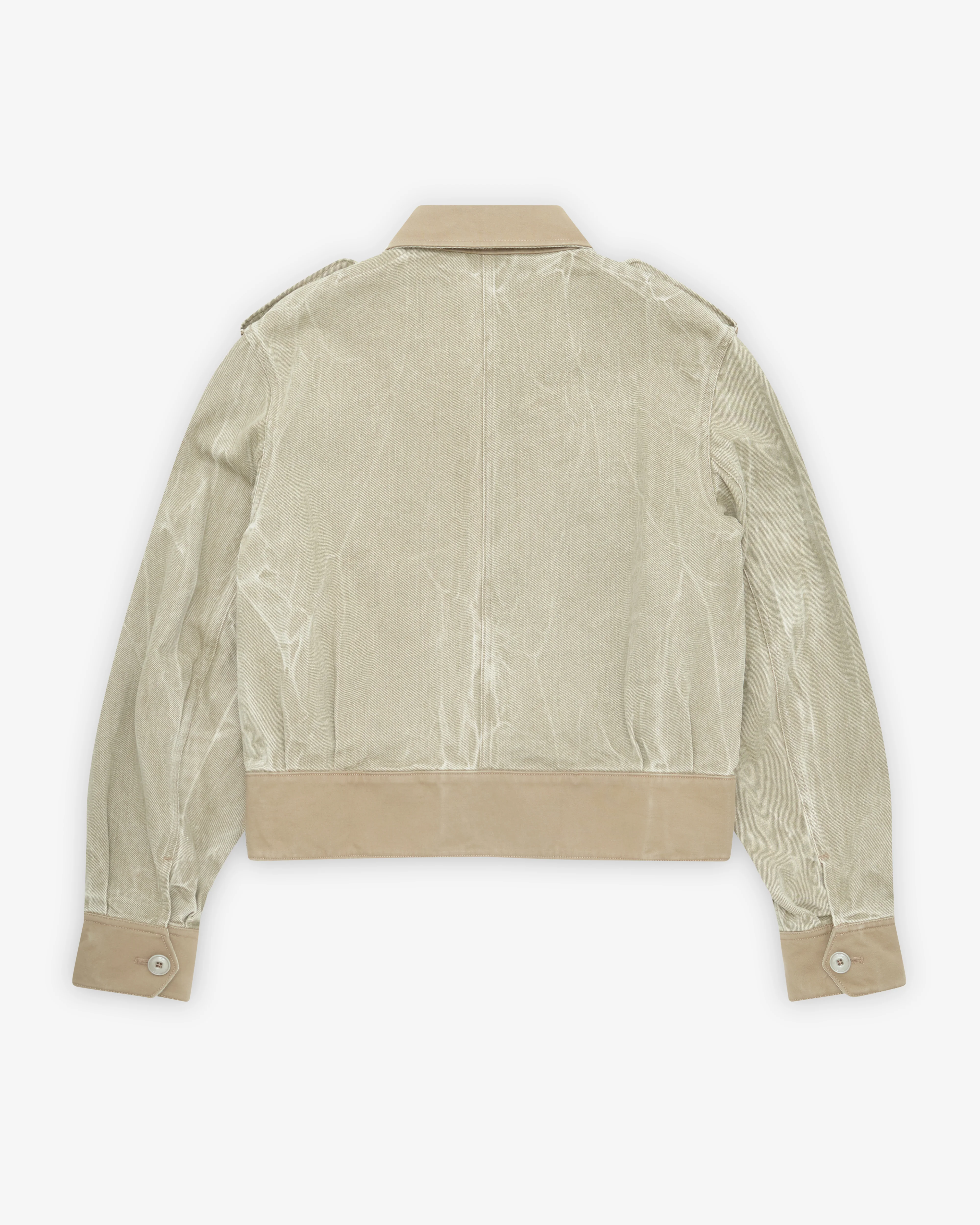 Our Legacy - Men's Battle Jacket - (Dusty Olive Pigment Twill)