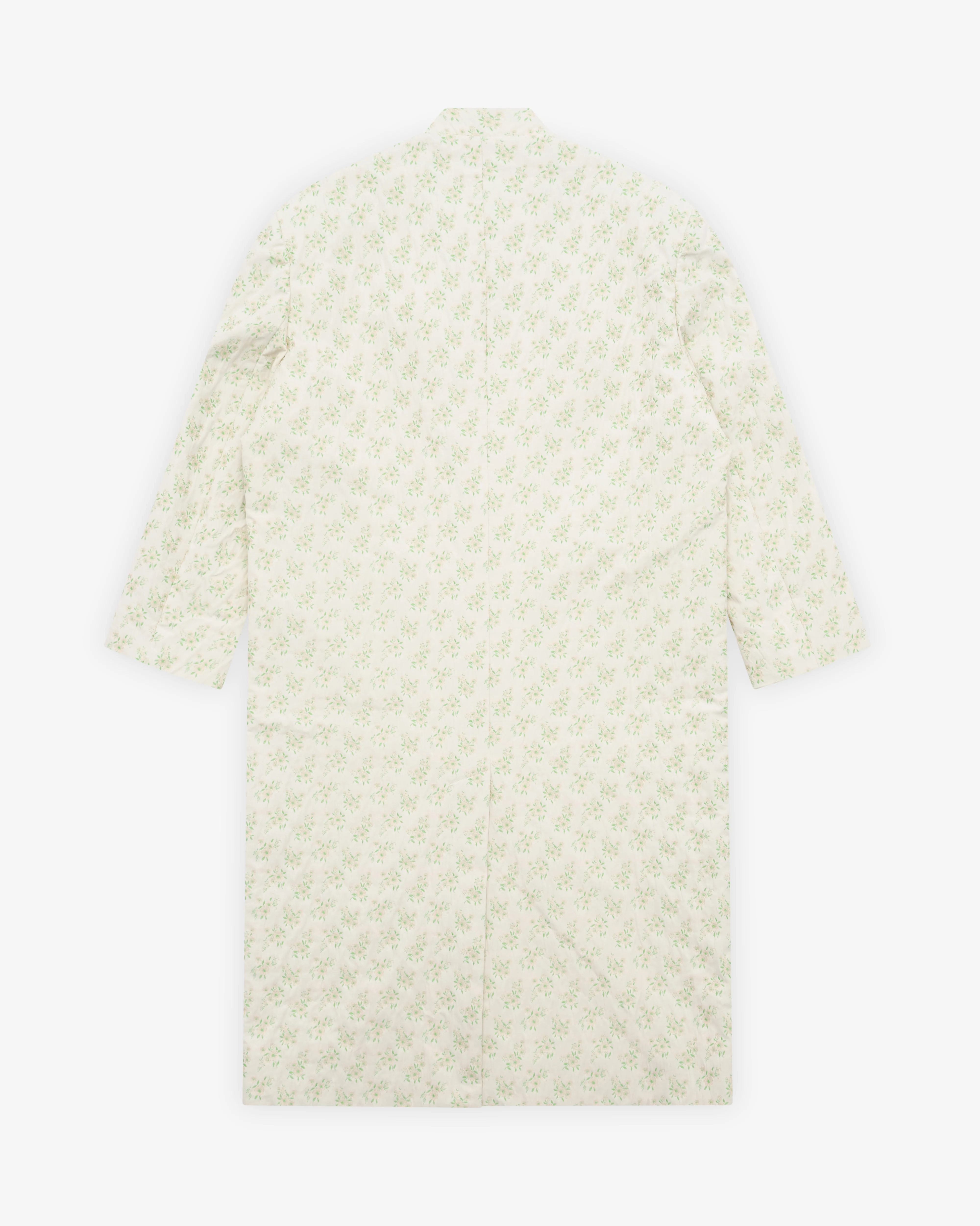Simone Rocha - Women's Long Offset Fragment Coat - (Green/Taupe)