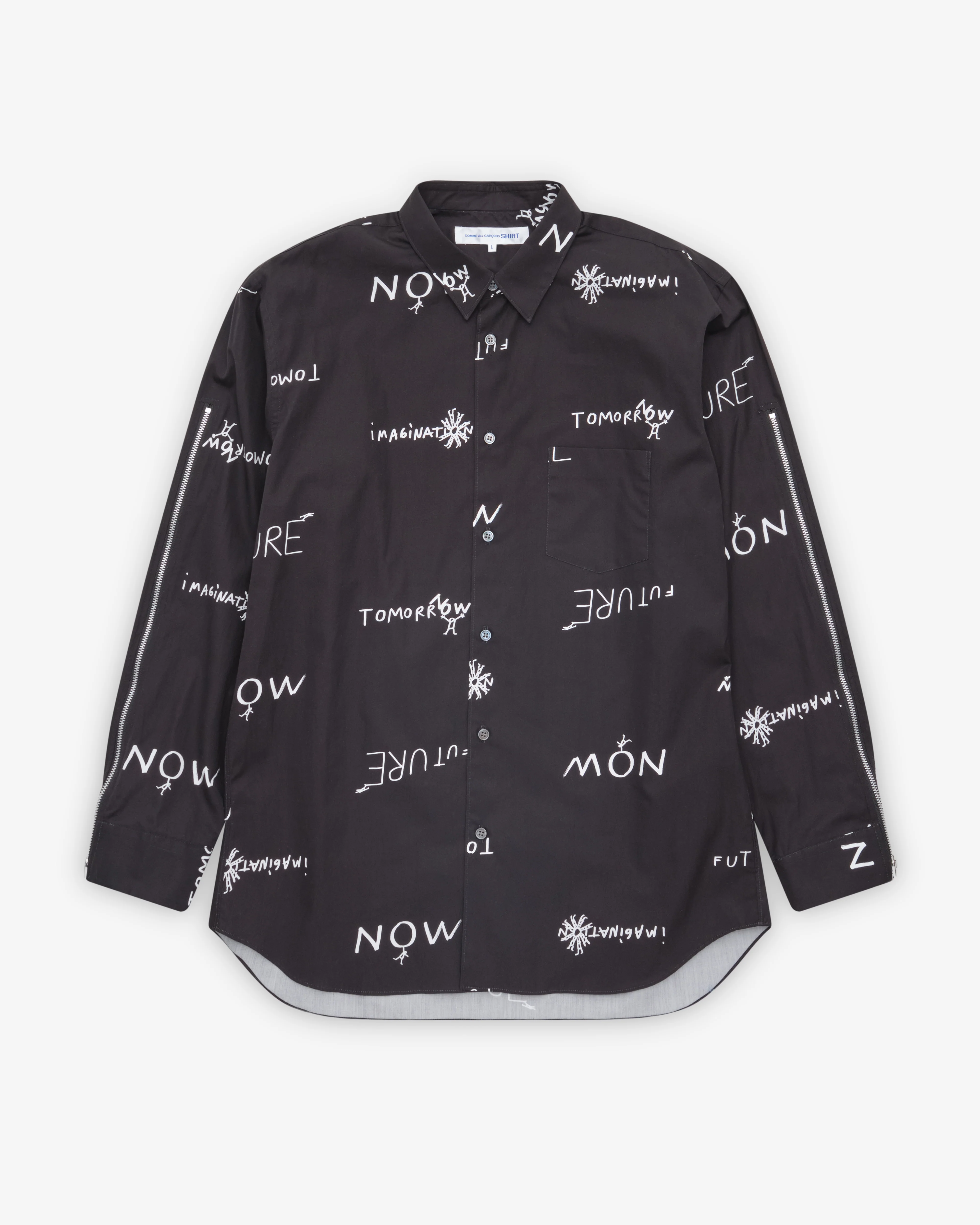 CDG Shirt - Men's Slogan Shirt - (Black)