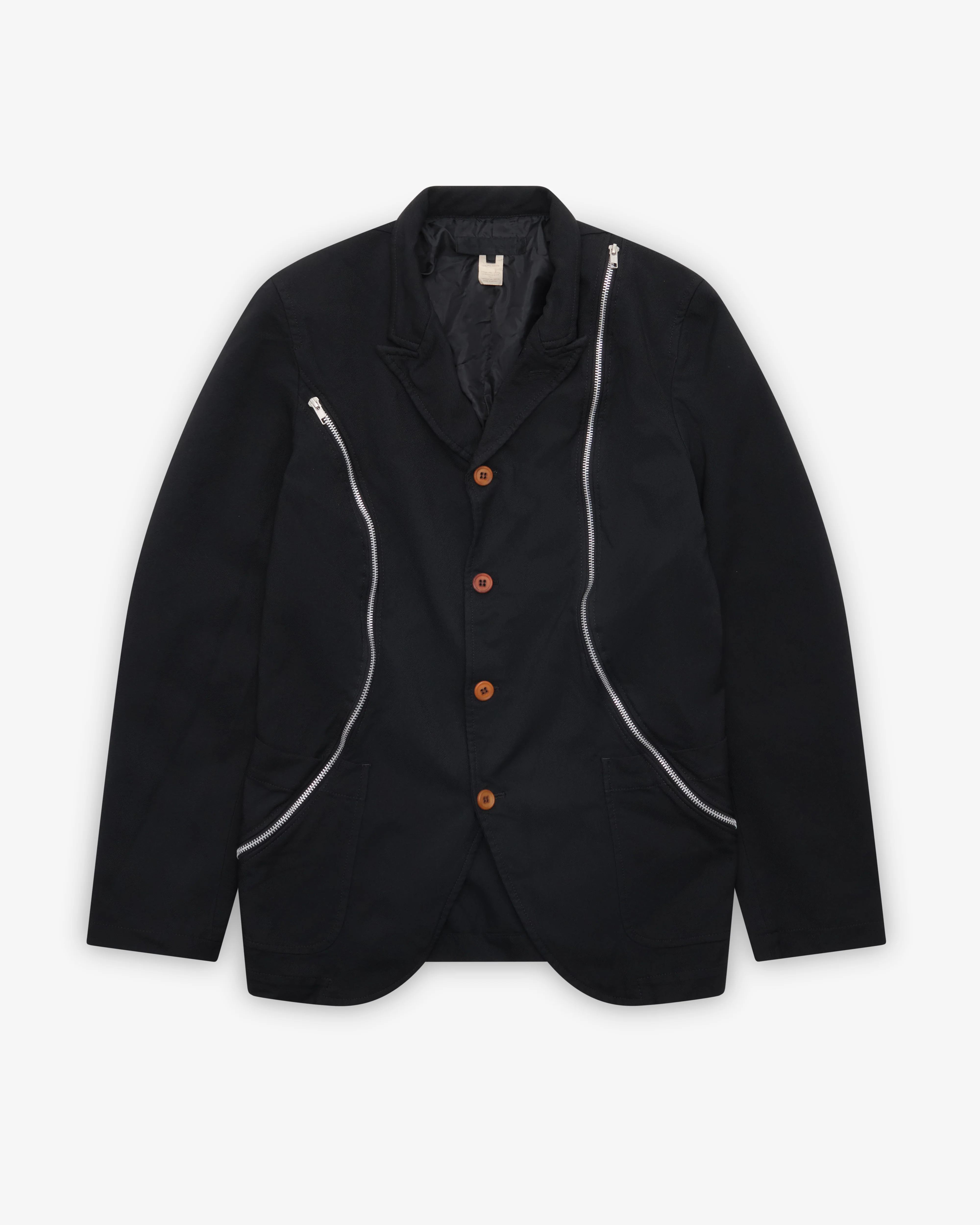 CDG Shirt - Men's Dual Zip Blazer - (Black)
