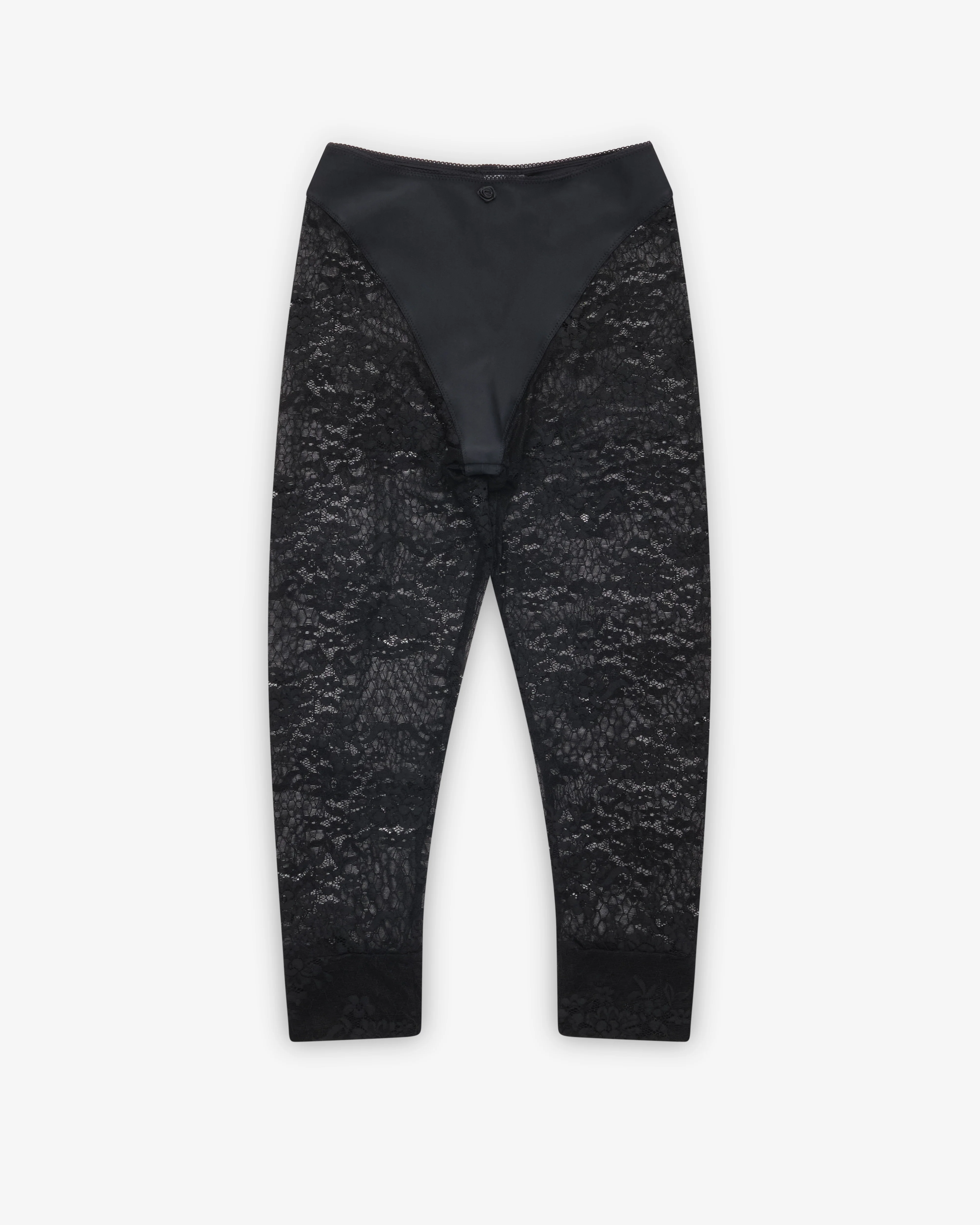 Vaquera - Women's Lace Leggings - (Black)