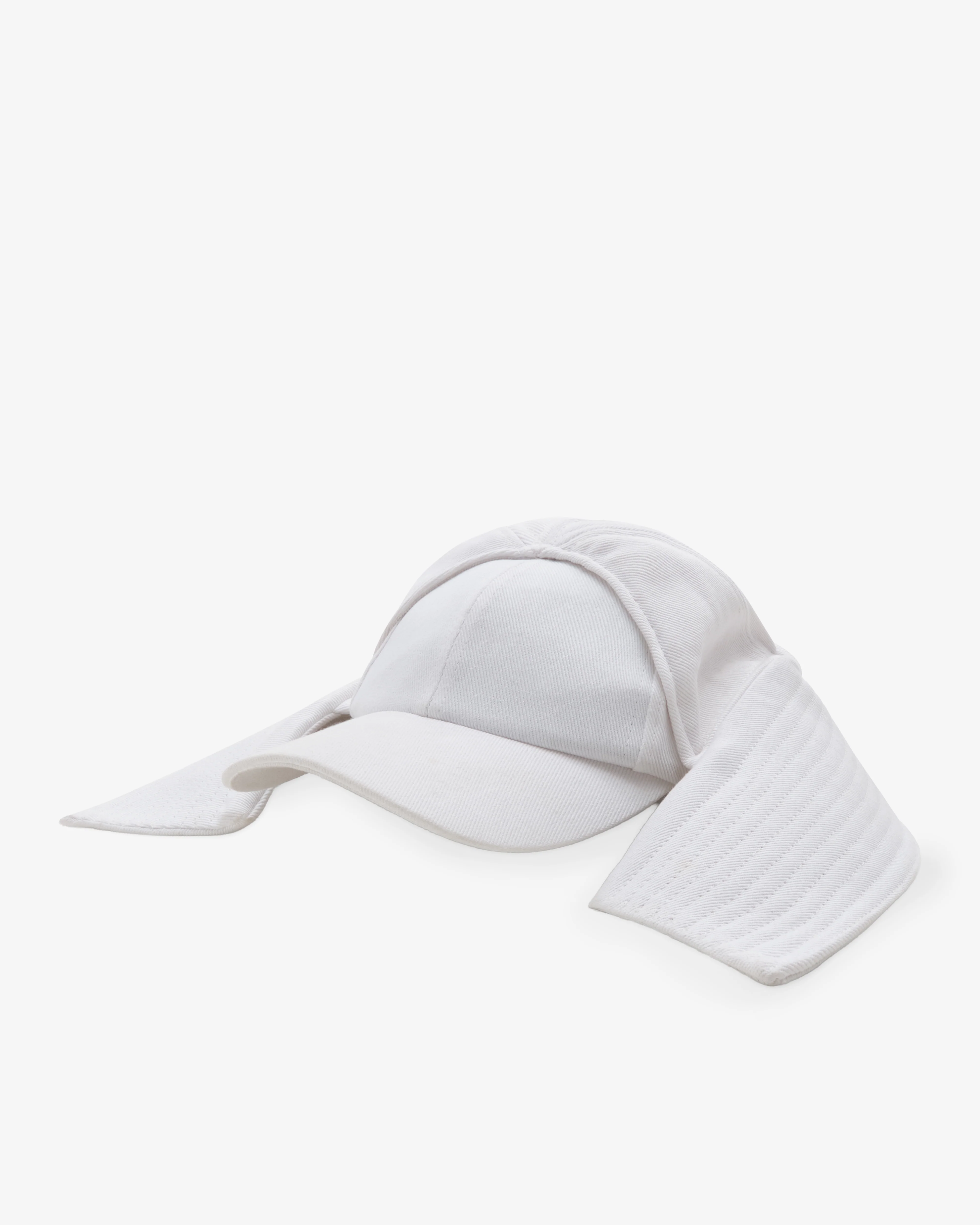 Jean Paul Gaultier - Women's Denim Drill Bob Marine Hat - (White)