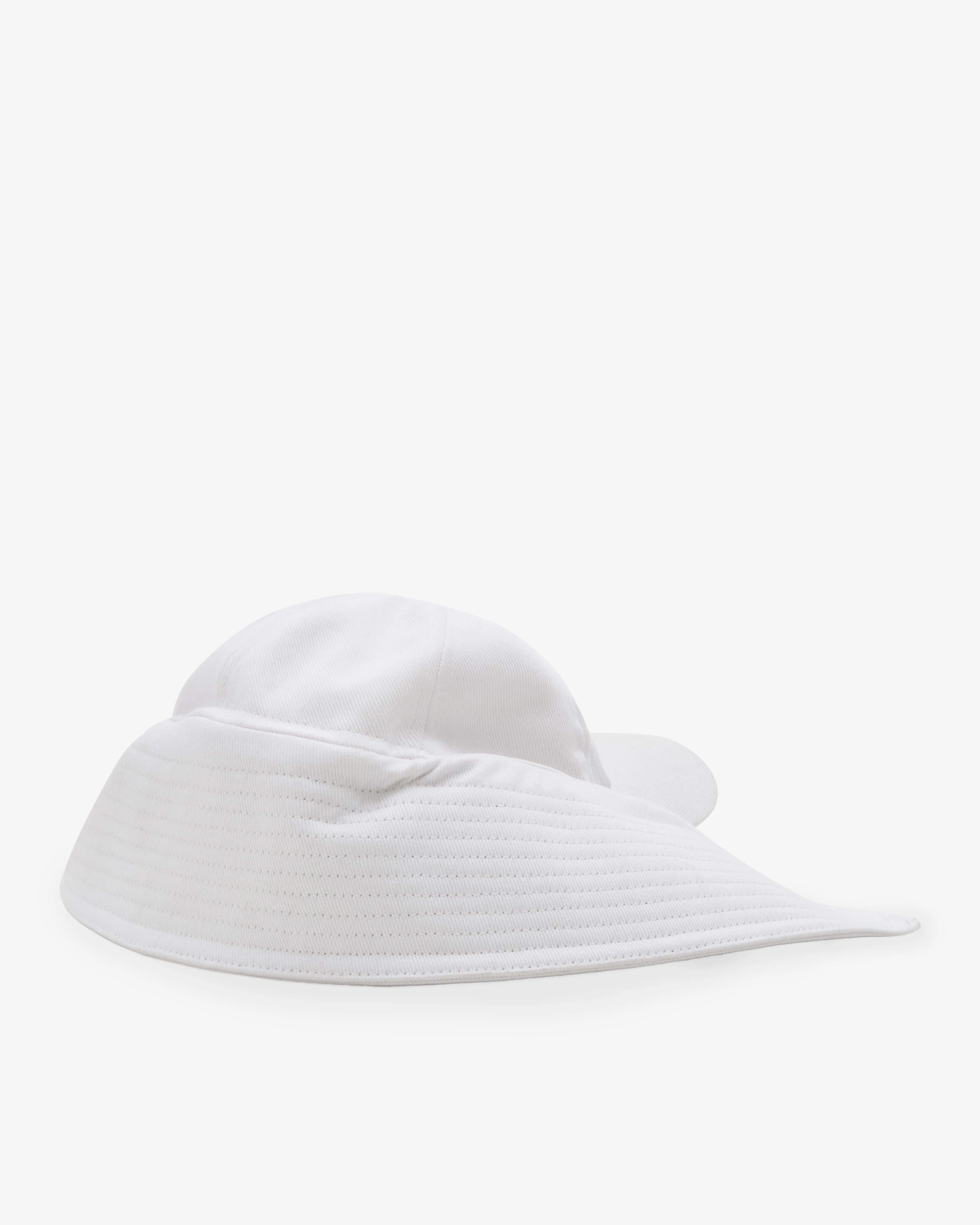 Jean Paul Gaultier - Women's Denim Drill Bob Marine Hat - (White)
